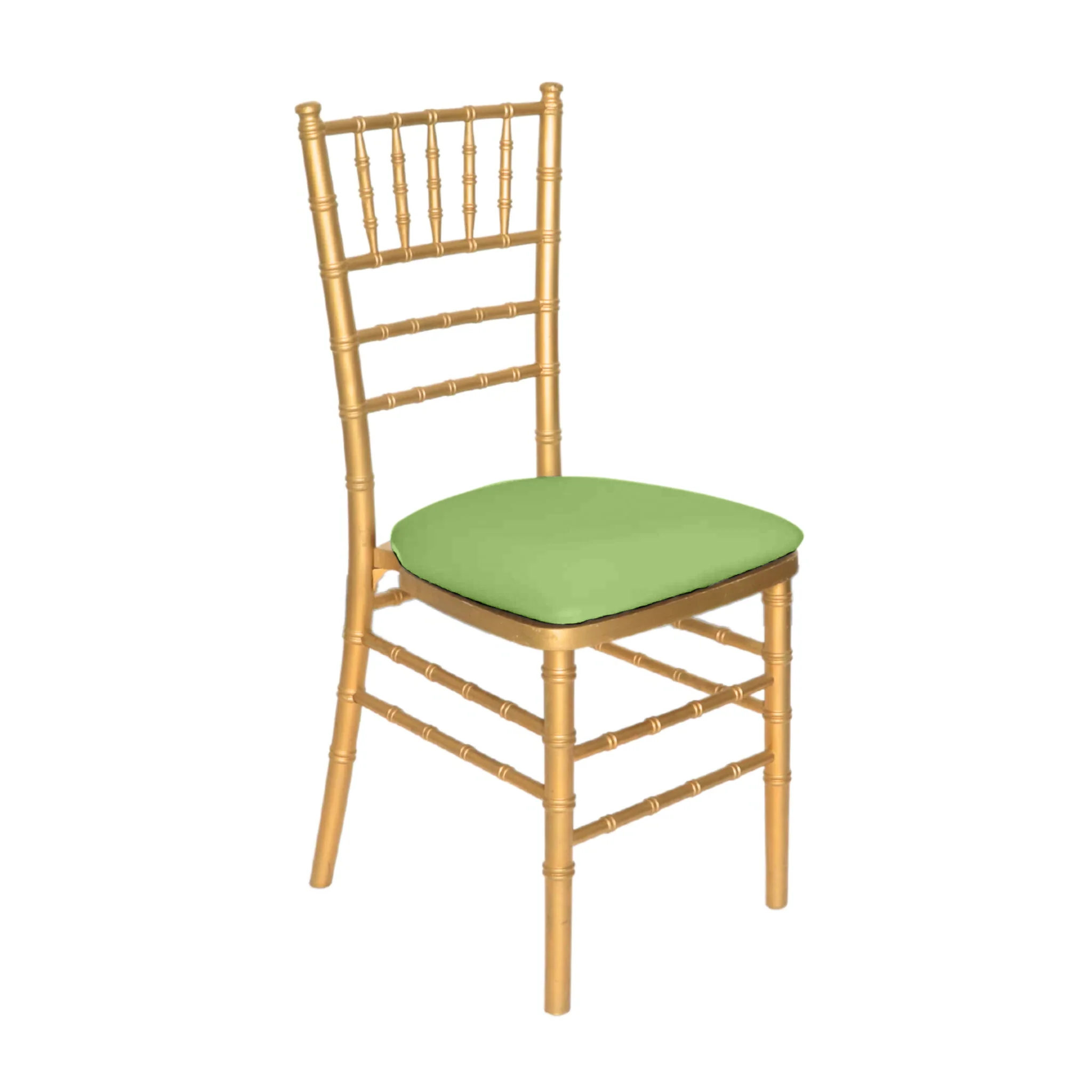 5 pcs/pk Spandex Chiavari Seat Pad Cover - Mint Green