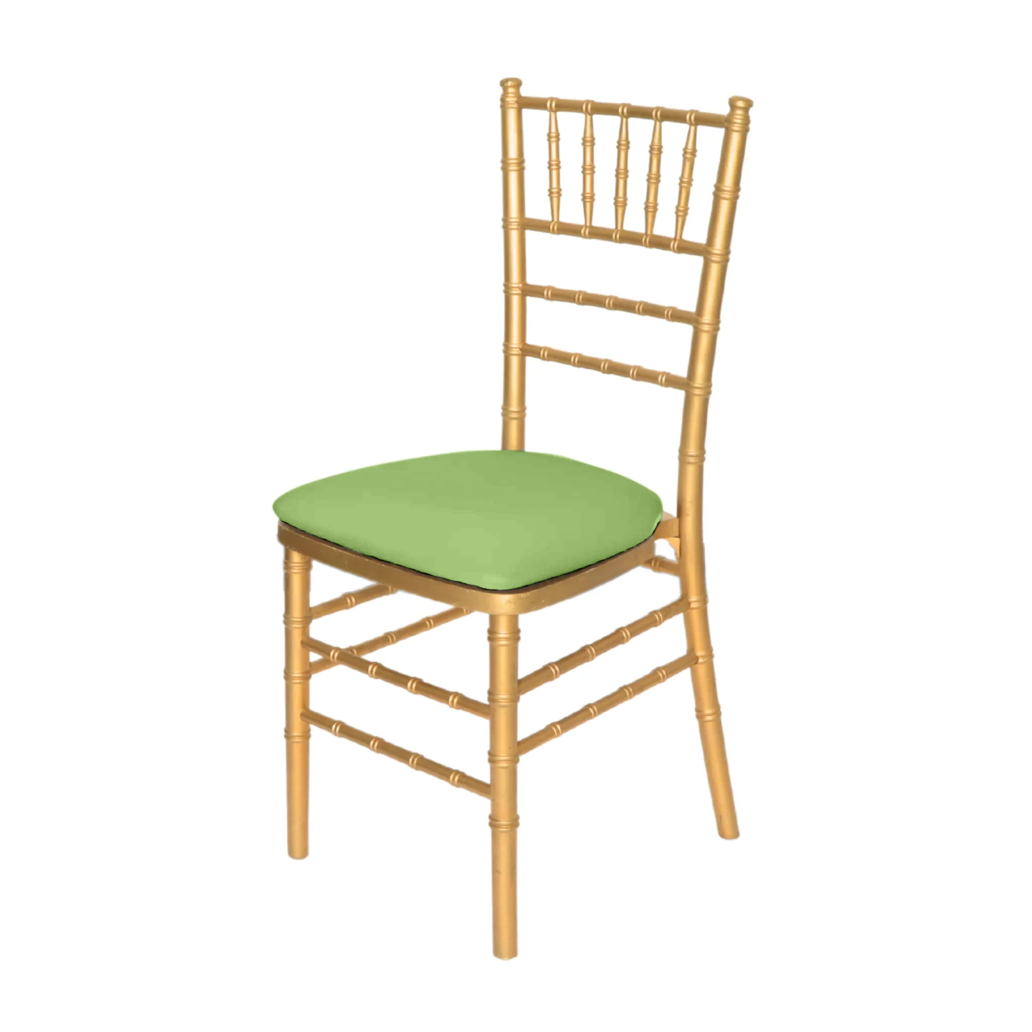 5 pcs/pk Spandex Chiavari Seat Pad Cover - Mint Green - Image 2