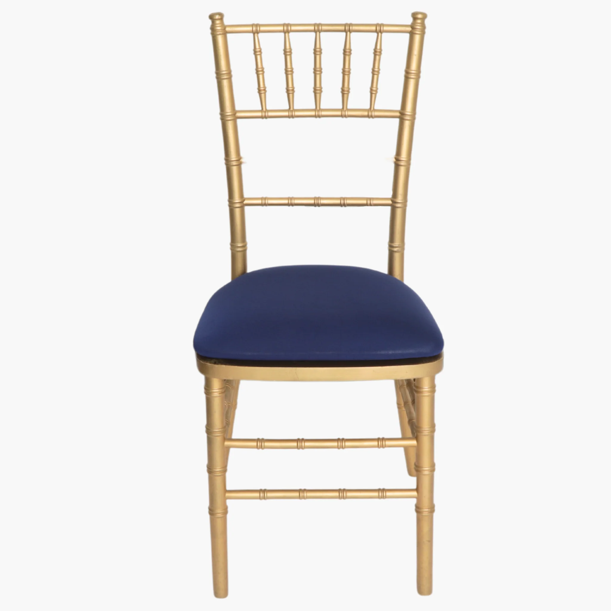 5 pcs/pk Spandex Chiavari Seat Pad Cover - Navy Blue - Image 5