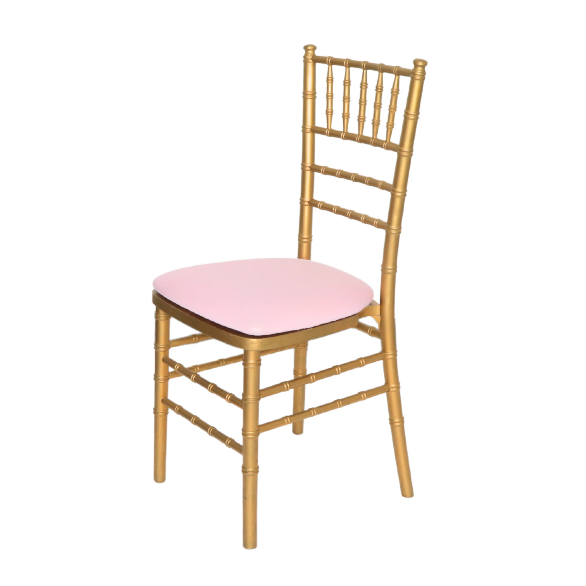 5 pcs/pk Spandex Chiavari Seat Pad Cover - Pink - Image 2