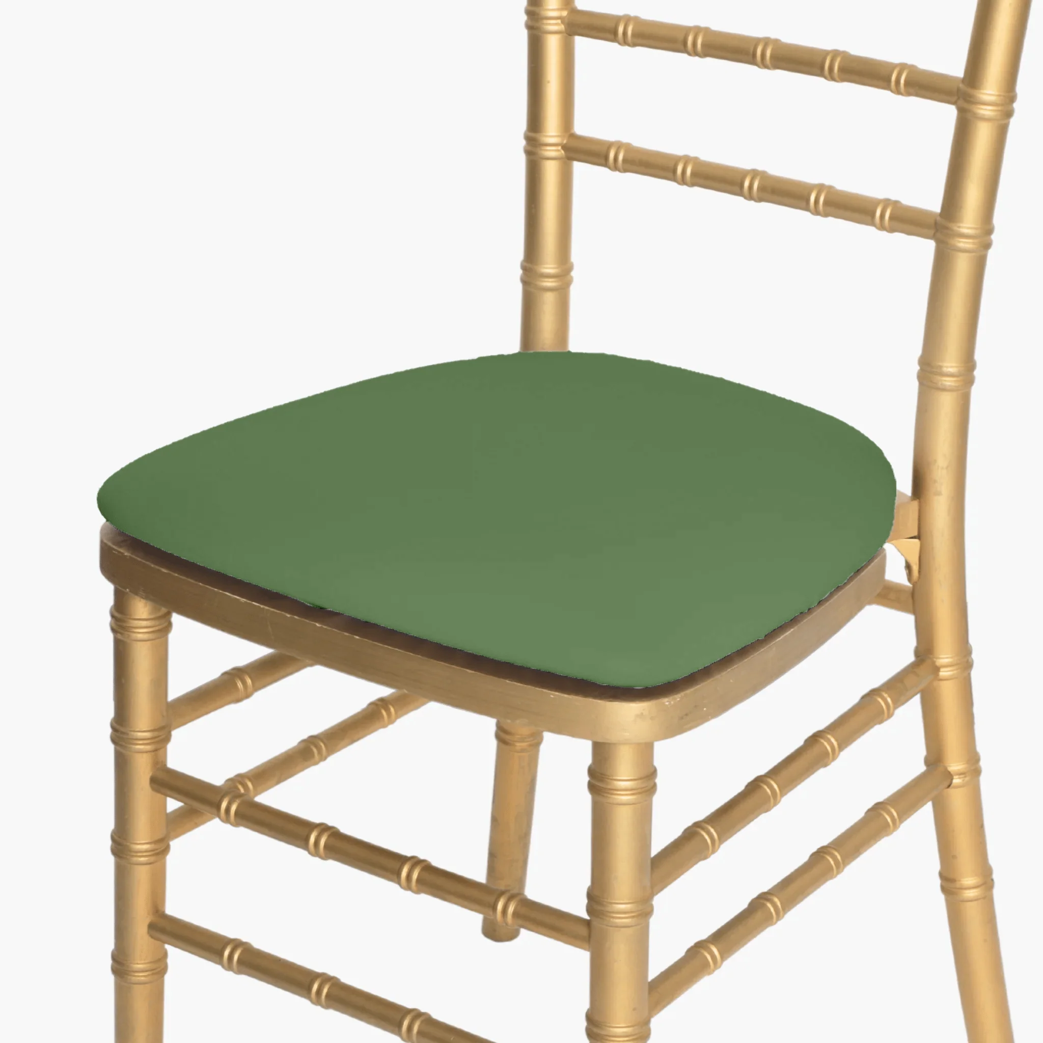 5 pcs/pk Spandex Chiavari Seat Pad Cover - Willow Green - Image 6