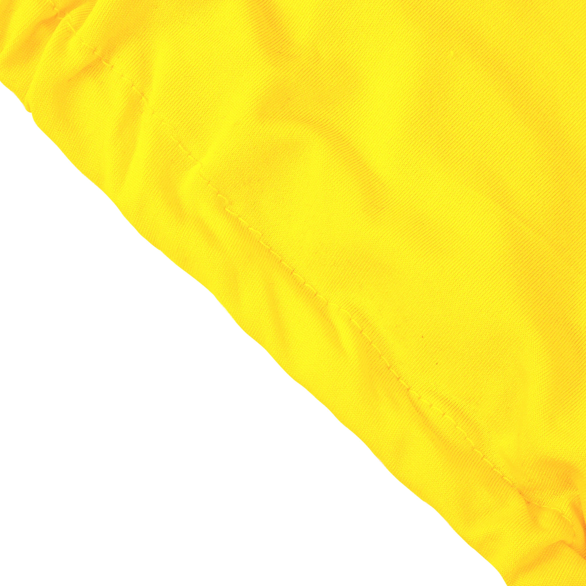 Spandex Pillar Covers for Metal Cylinder Pedestal Stands 5 pcs/set - Canary Yellow - Image 3