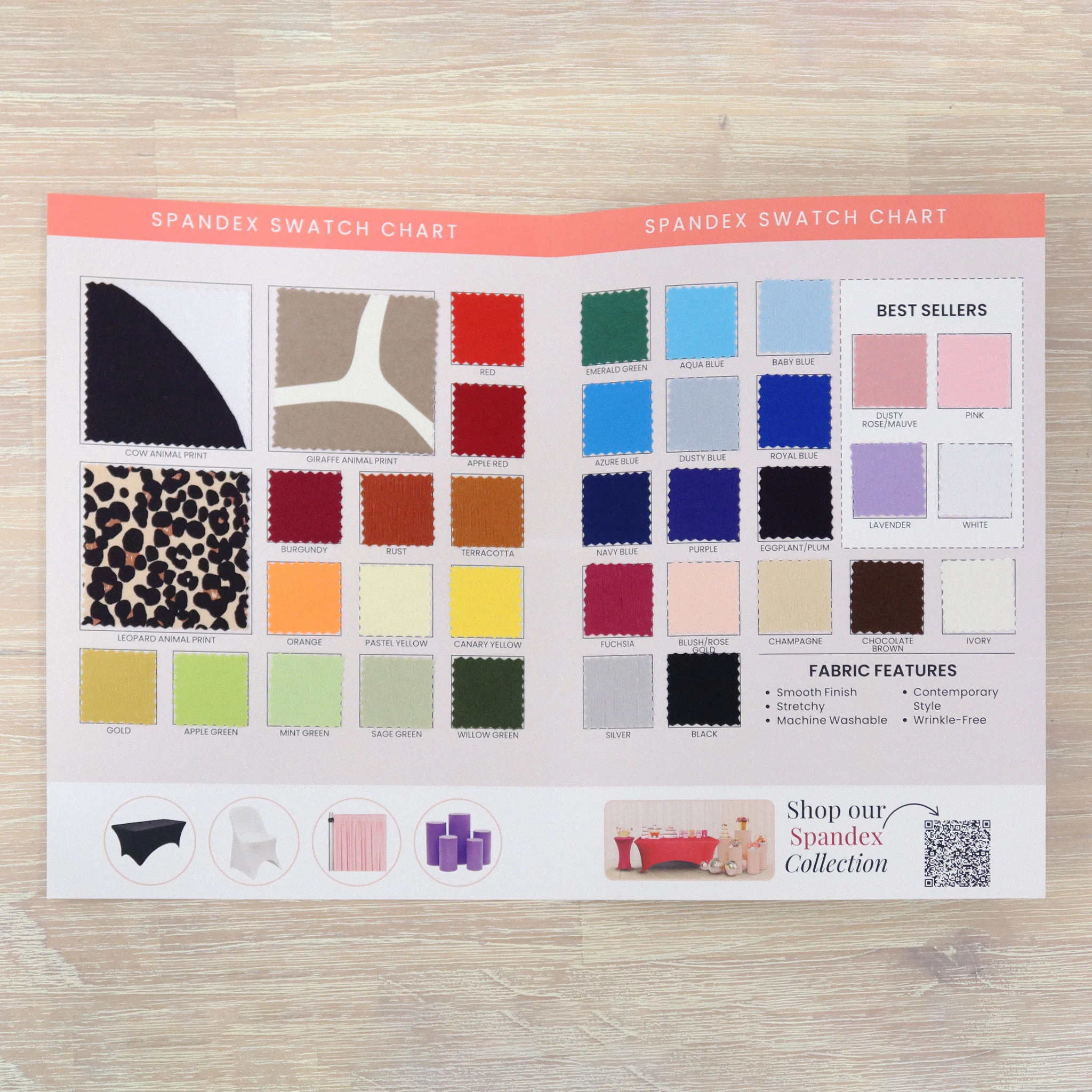 Spandex Swatch Chart - Image 3