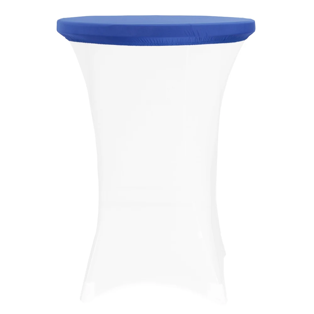 Spandex Table Topper/Cap 30"-36" Round - Royal Blue - Image 2