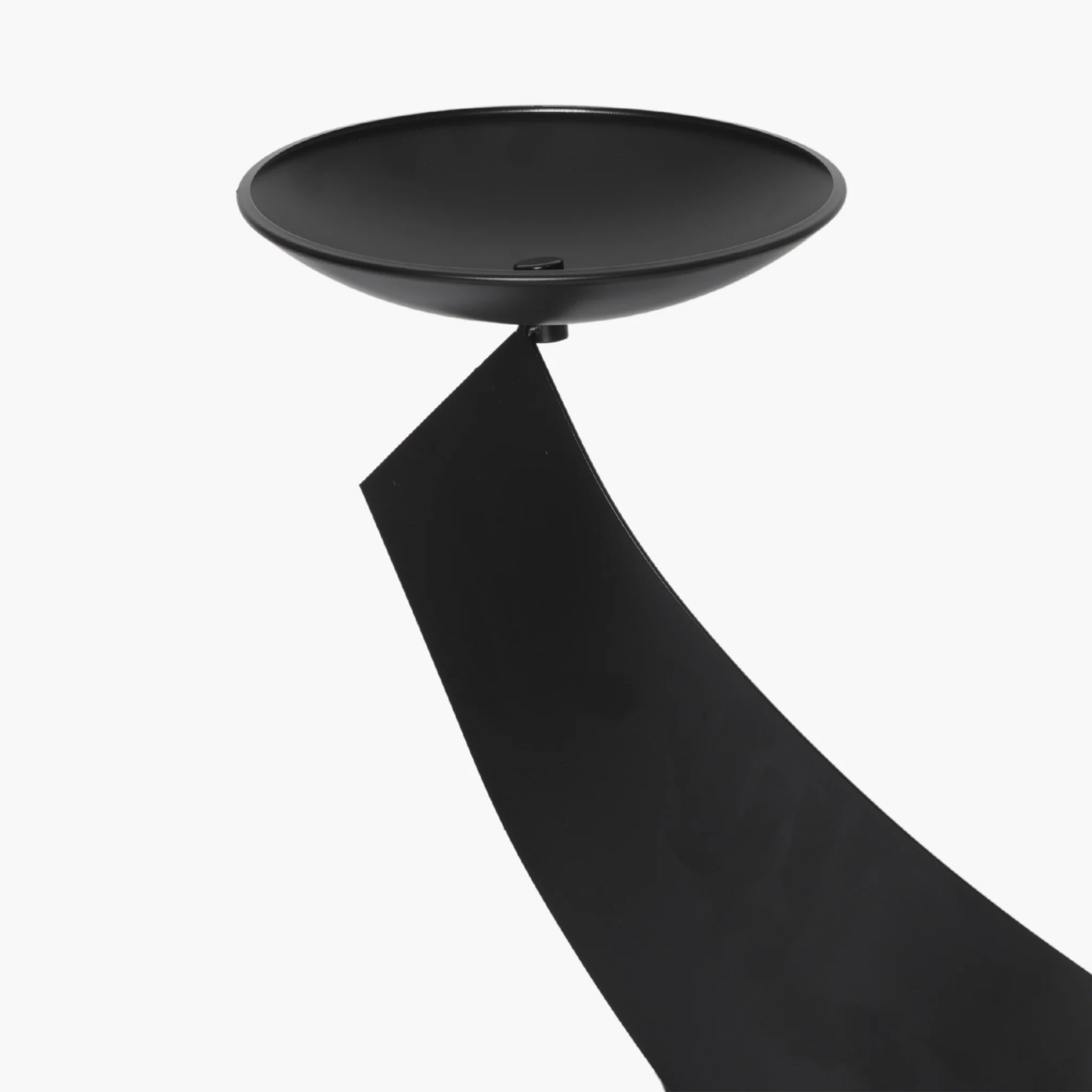Spiral Ribbon Floral Centerpiece Stand - Black - Image 2