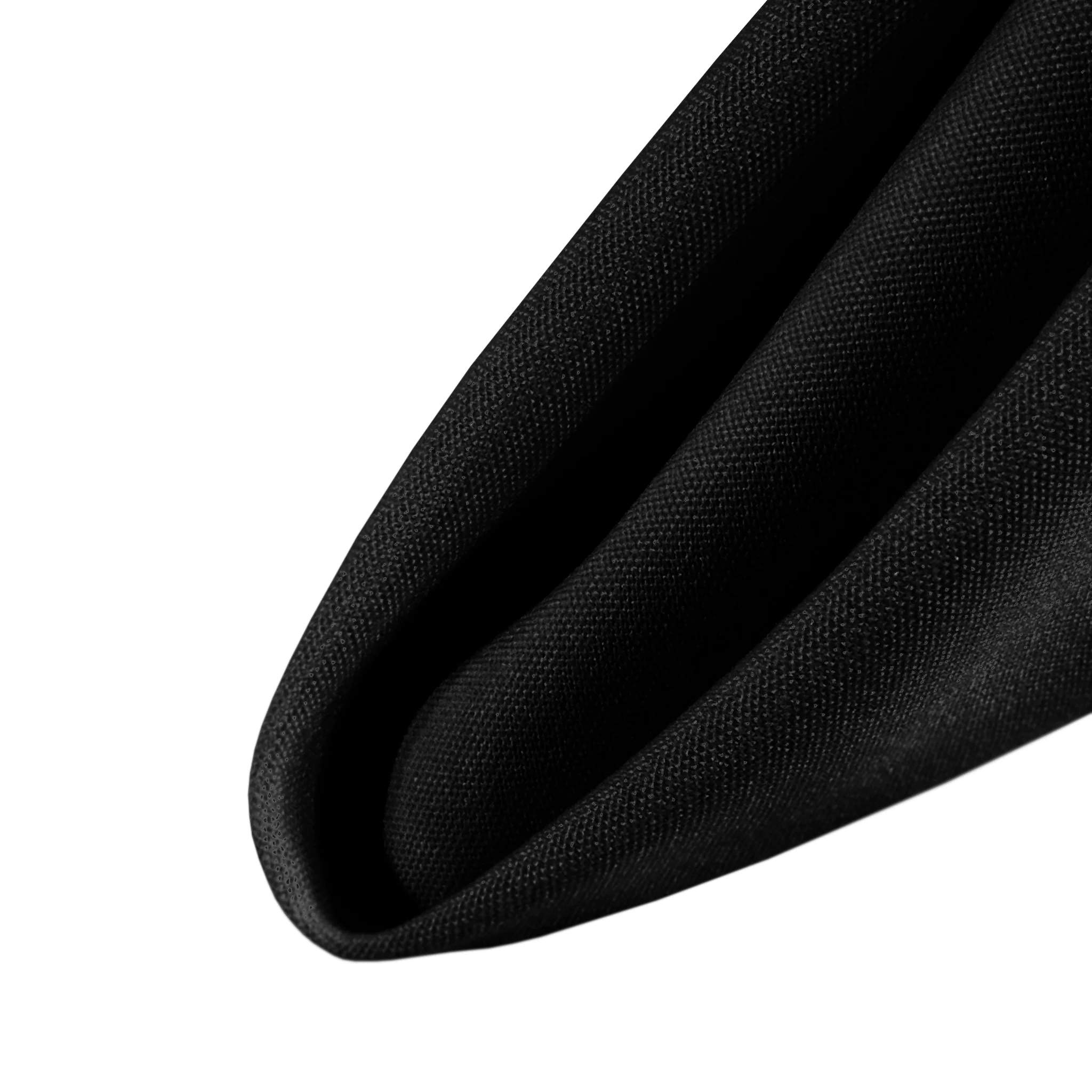 5 pcs/pk Premium Spun Polyester Napkin 20"x20" - Black - Image 4