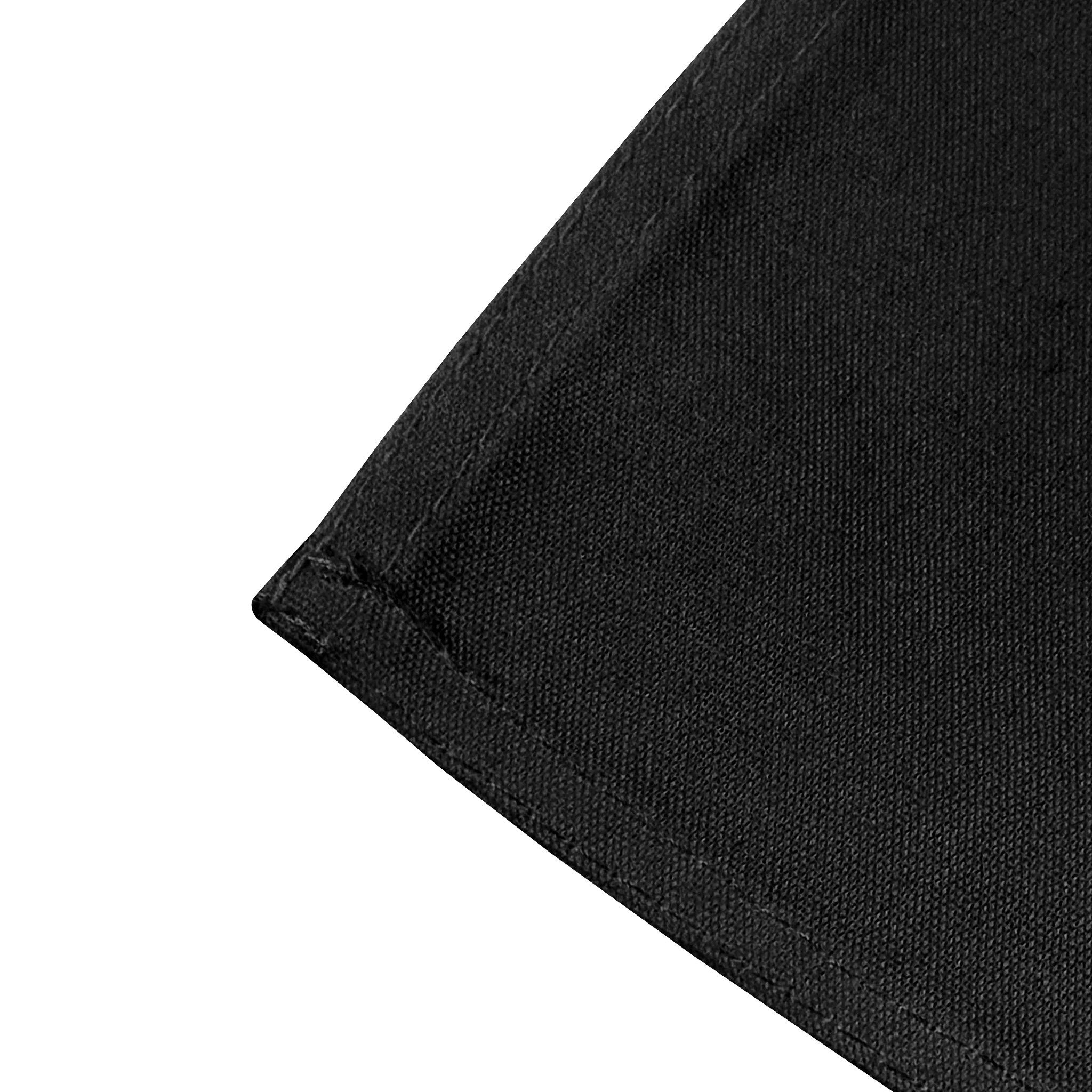5 pcs/pk Premium Spun Polyester Napkin 20"x20" - Black - Image 6