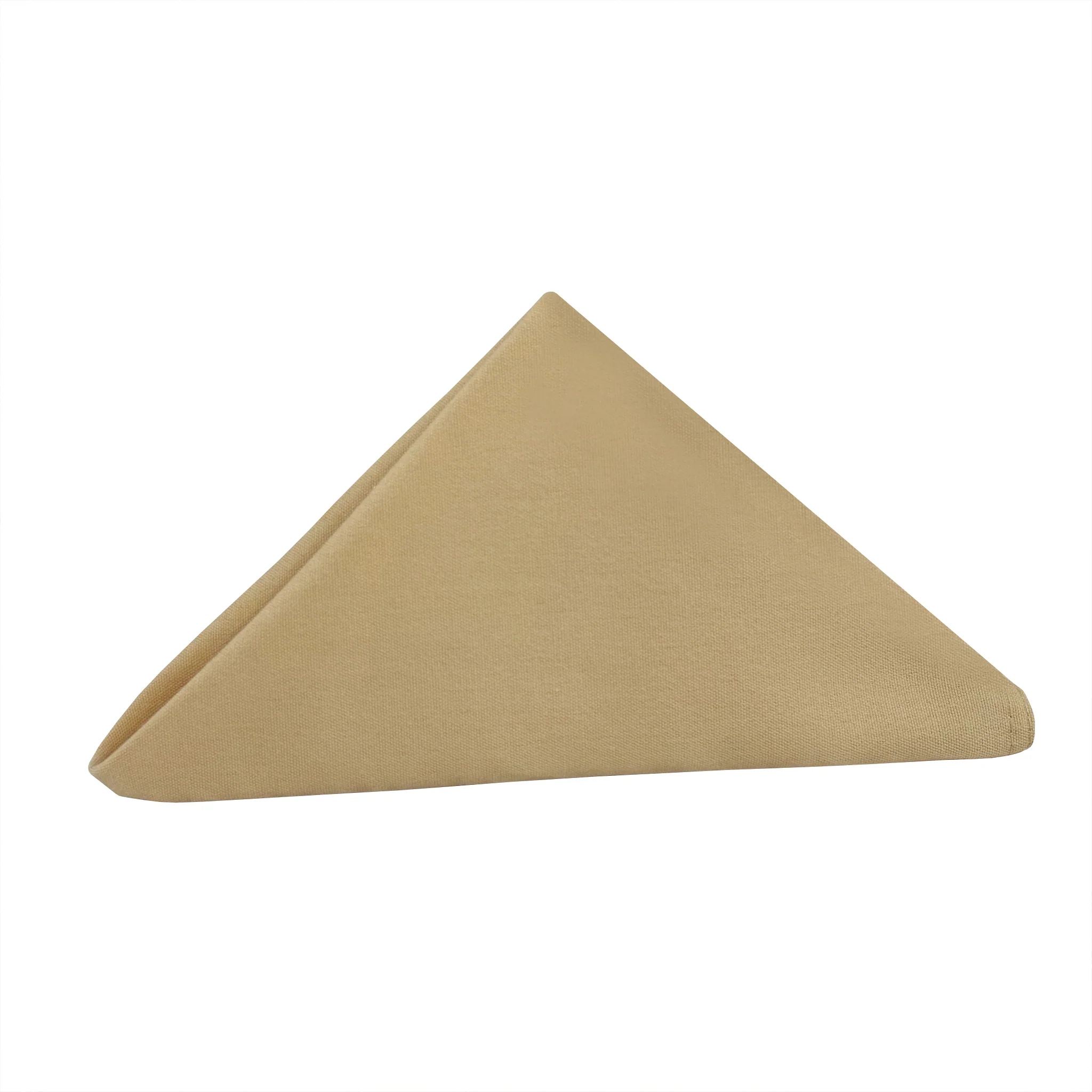 5 pcs/pk Premium Spun Polyester Napkin 20"x20" - Champagne