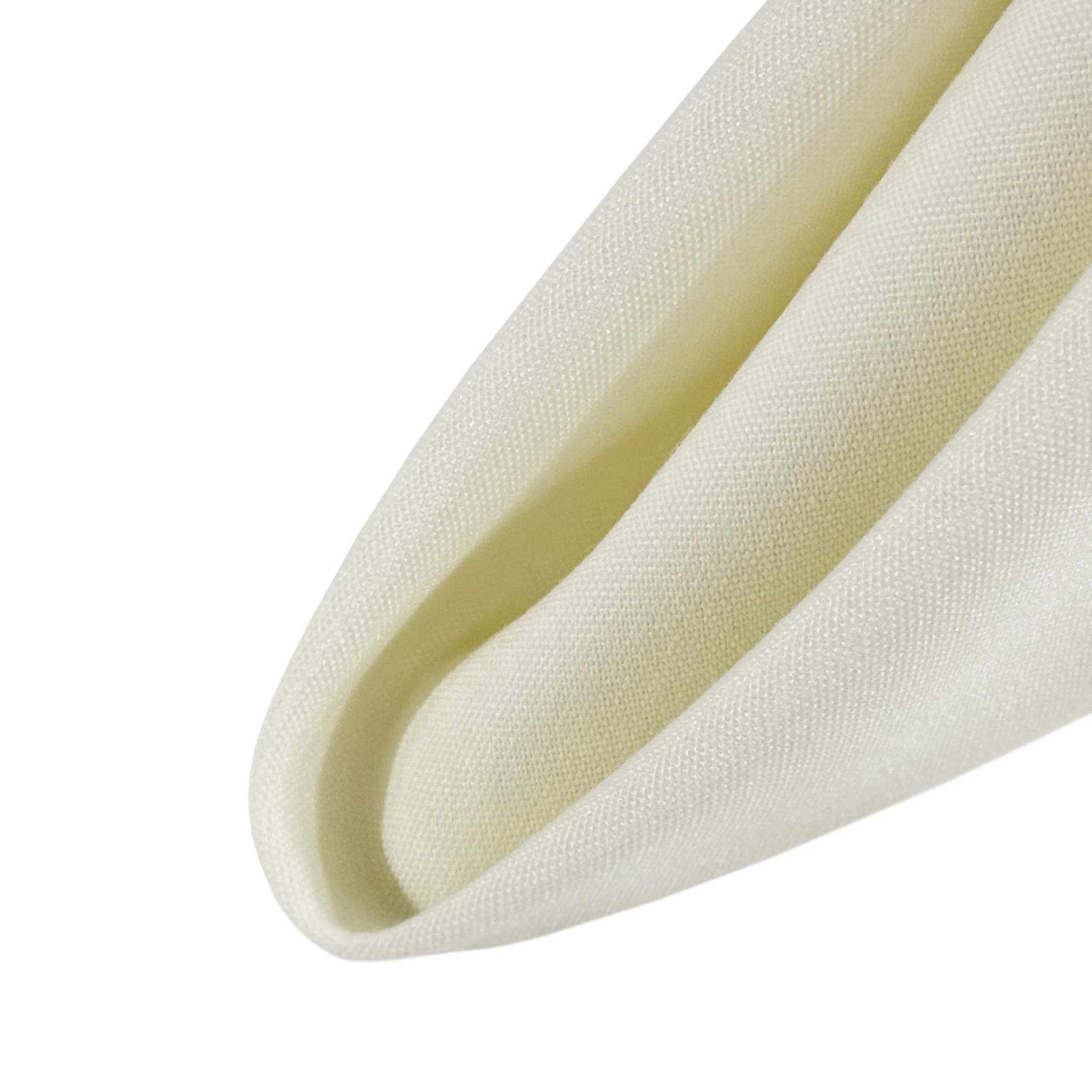 5 pcs/pk Premium Spun Polyester Napkin 20"x20" - Ivory - Image 5