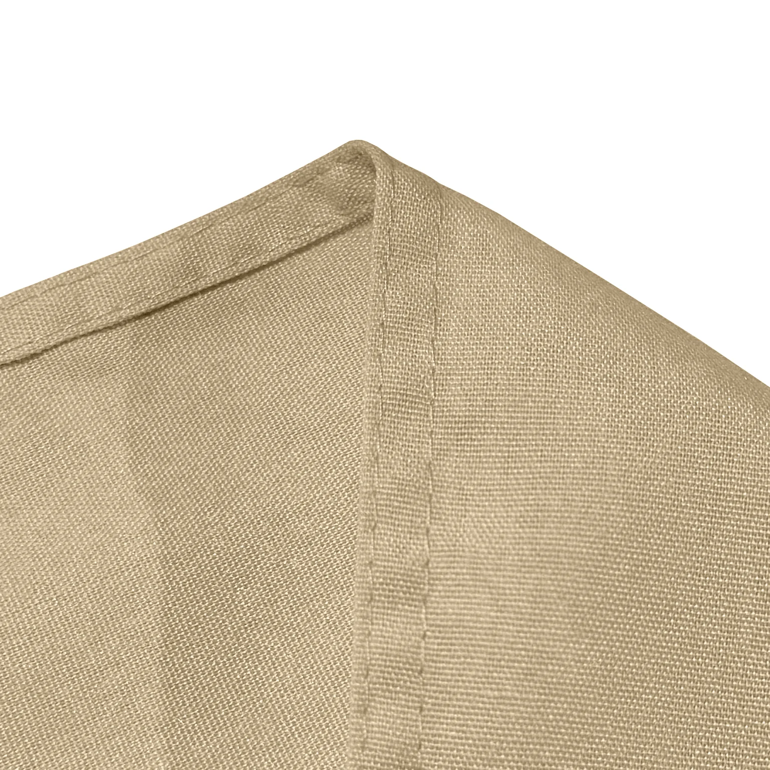 Premium Spun Polyester Square 90"x90" Overlay/Tablecloth - Champagne - Image 5