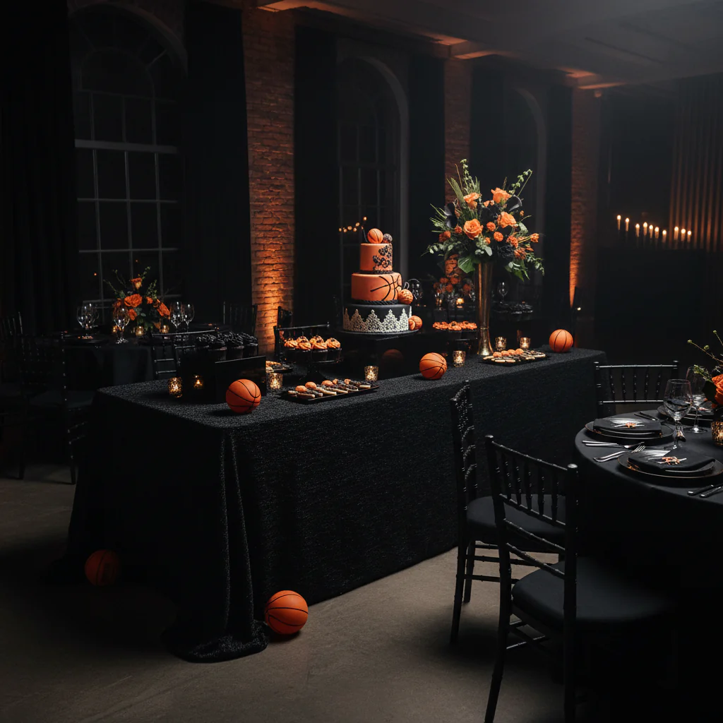 Black Square Pedestal Cake/Dessert Display Stands 5 pcs/set - Image 3