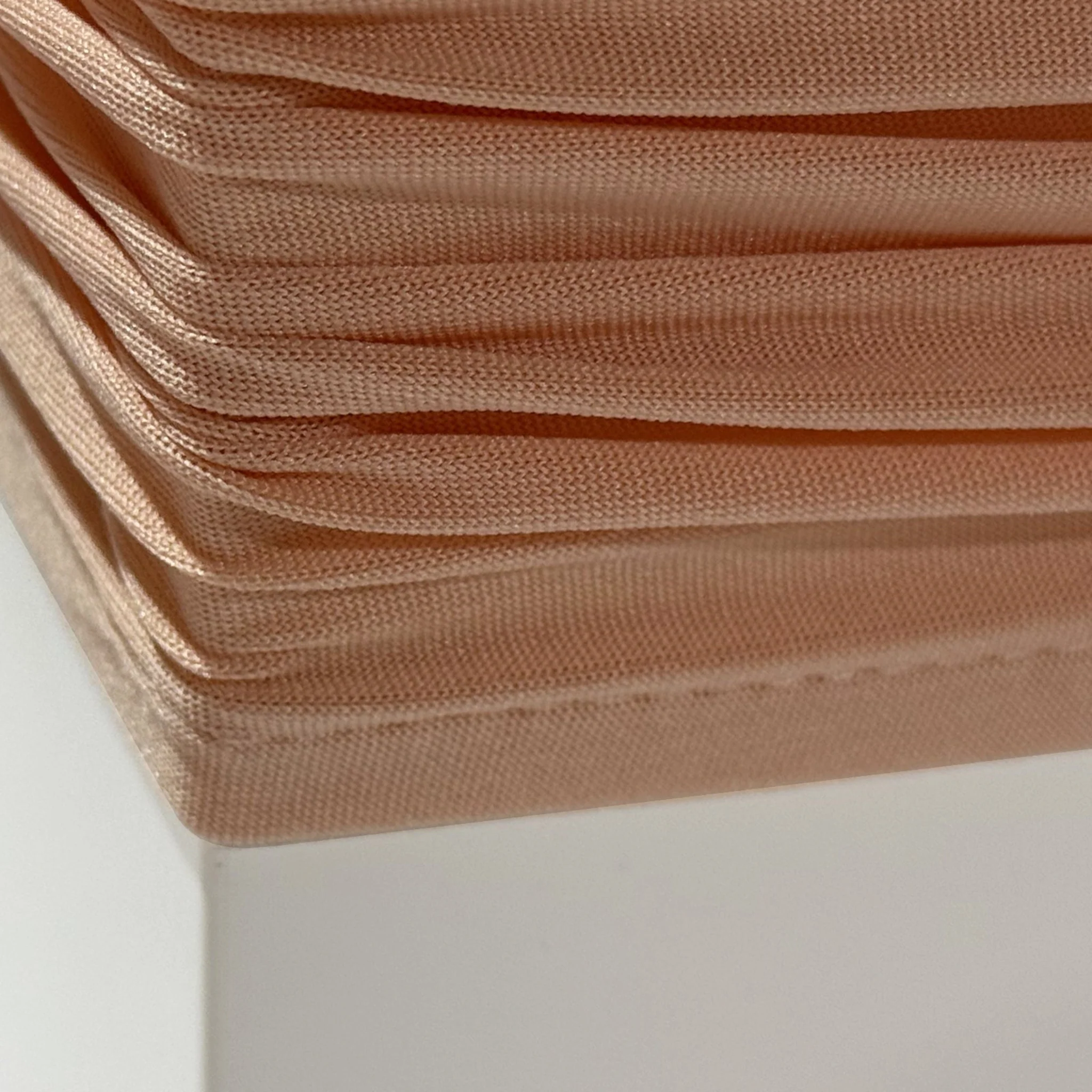 Spandex Covers for Square Metal Cake/Dessert Pedestal Stands 5 pcs/set - Blush/Rose Gold - Image 2