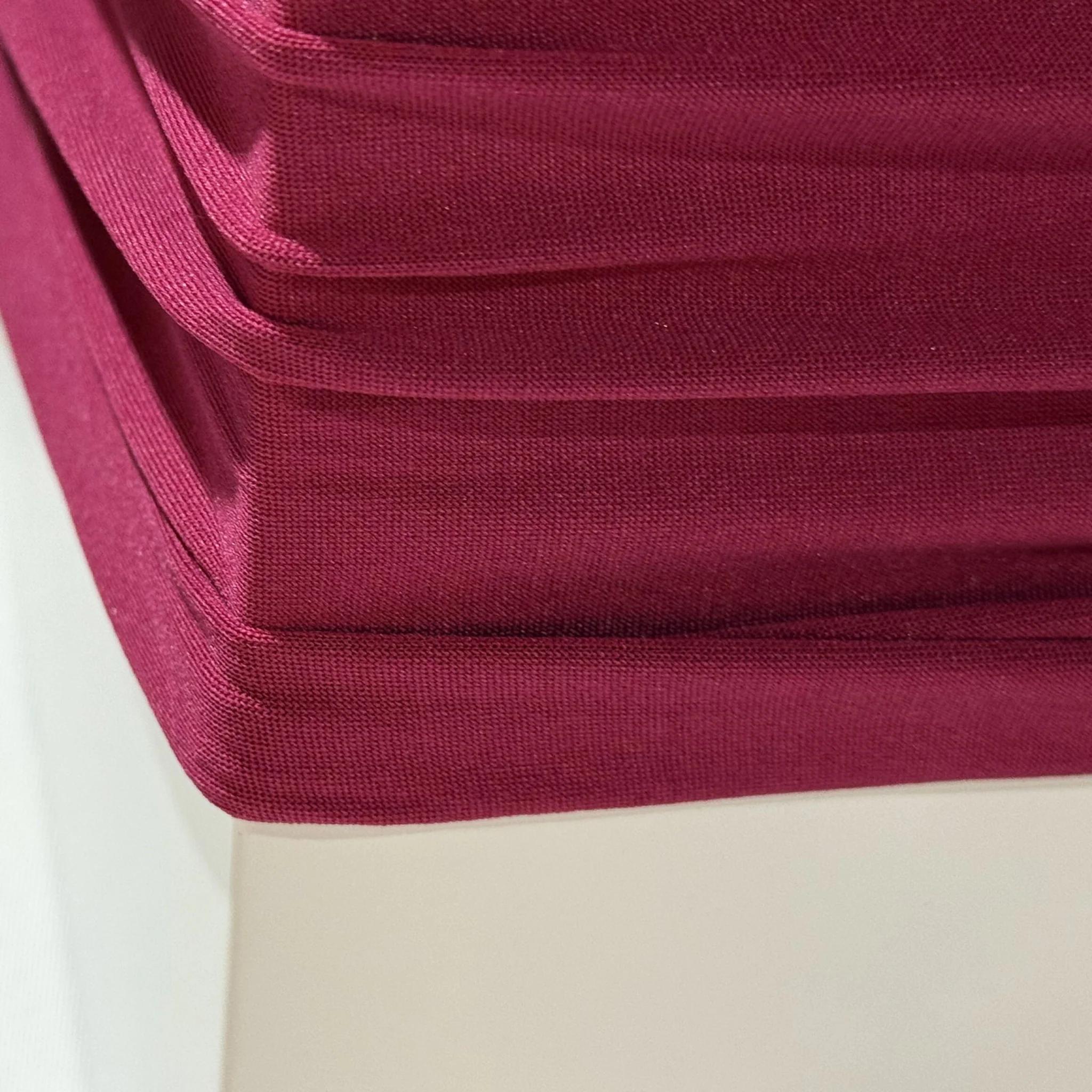 Spandex Covers for Square Metal Cake/Dessert Pedestal Stands 5 pcs/set - Fuchsia - Image 2
