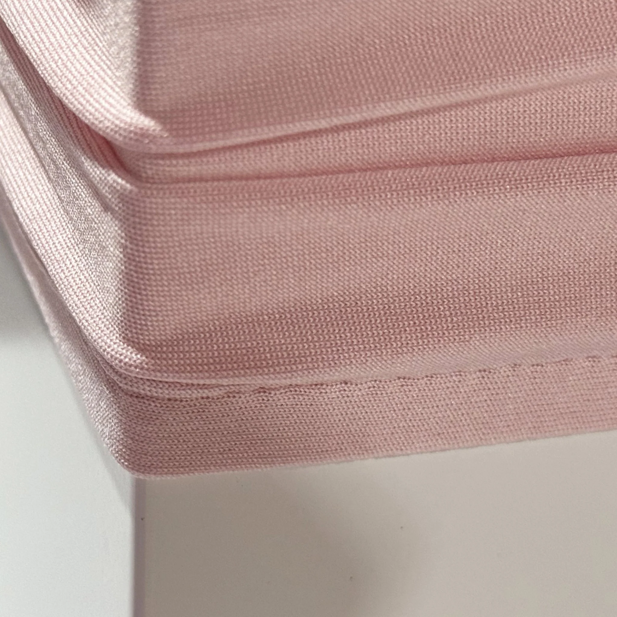 Spandex Covers for Square Metal Cake/Dessert Pedestal Stands 5 pcs/set - Pink - Image 2