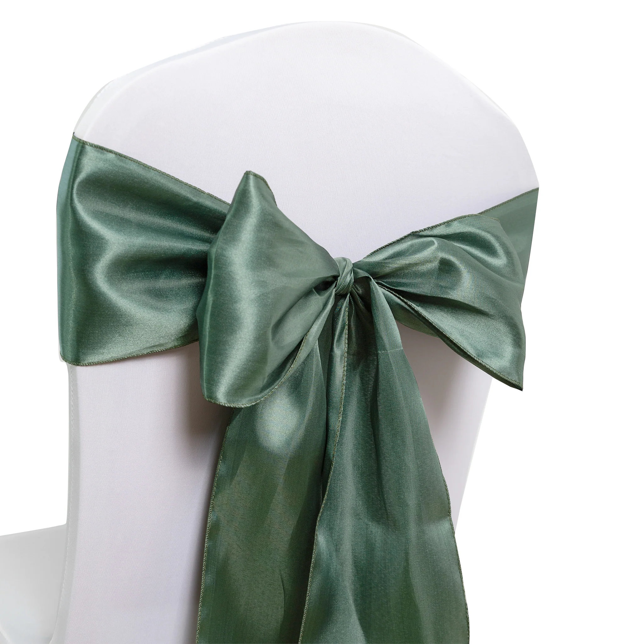 Standard Satin Chair Sash - Eucalyptus - Image 2