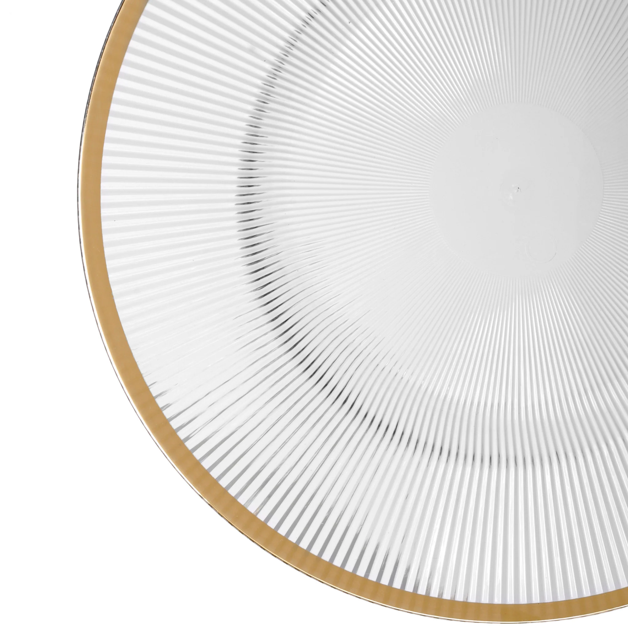 Sun Ripples 13" Charger Plates - Gold Trim - Image 6