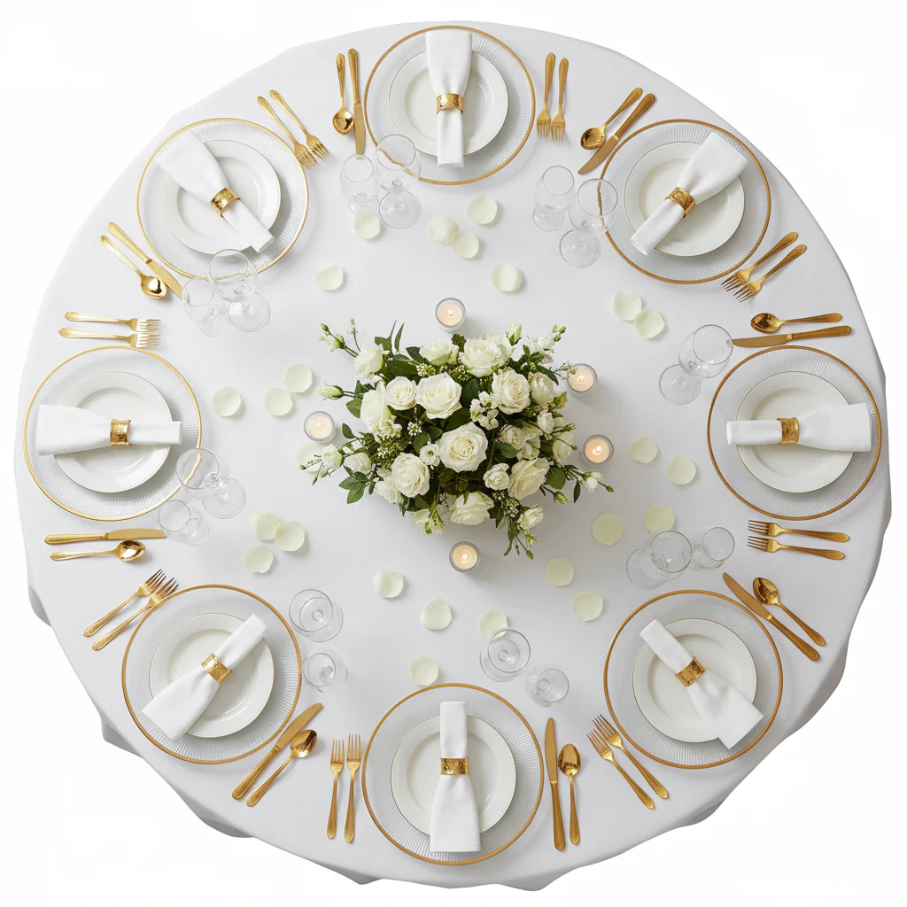 Sun Ripples 13" Charger Plates - Gold Trim - Image 8