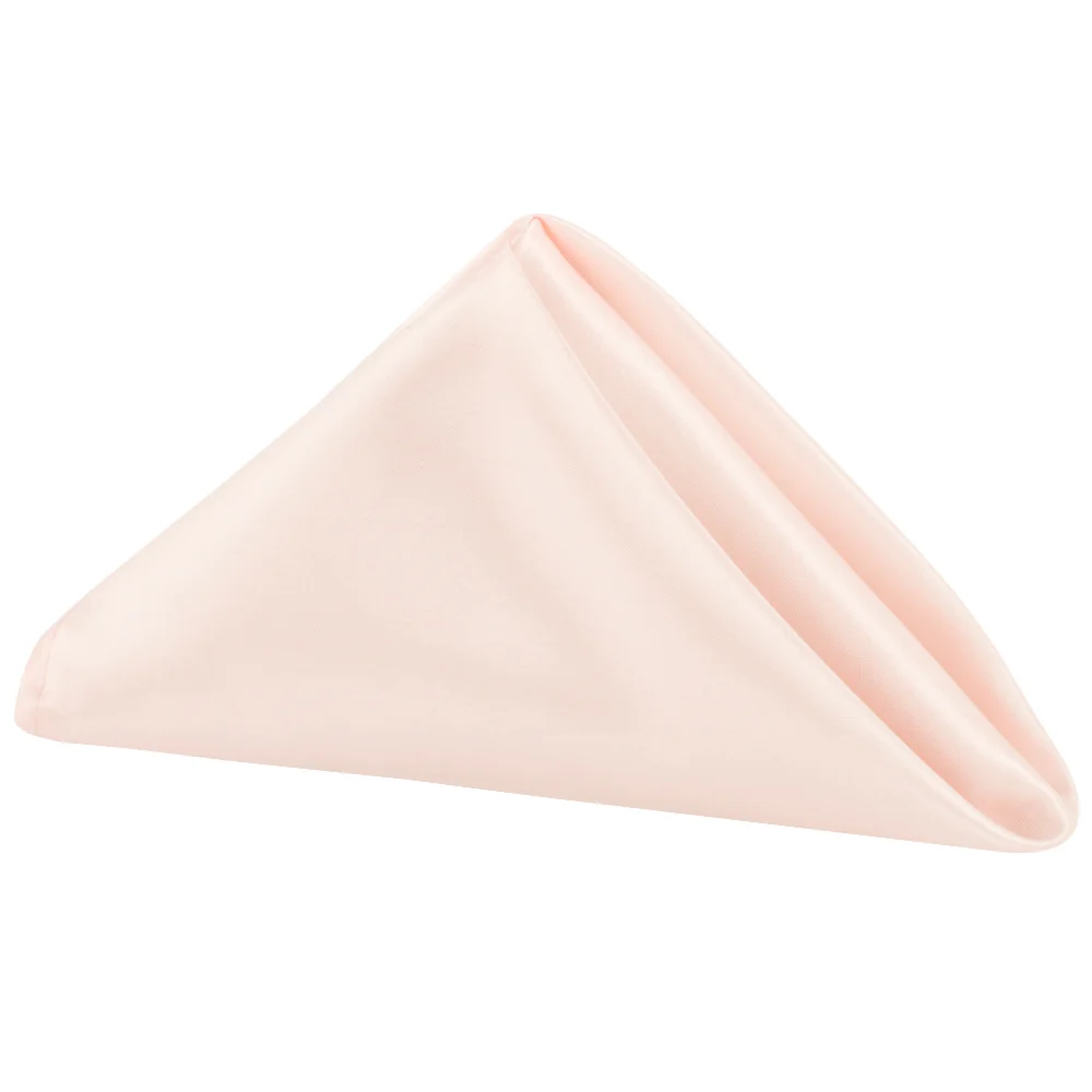 Taffeta Napkin 20"x20" - Blush/Rose Gold