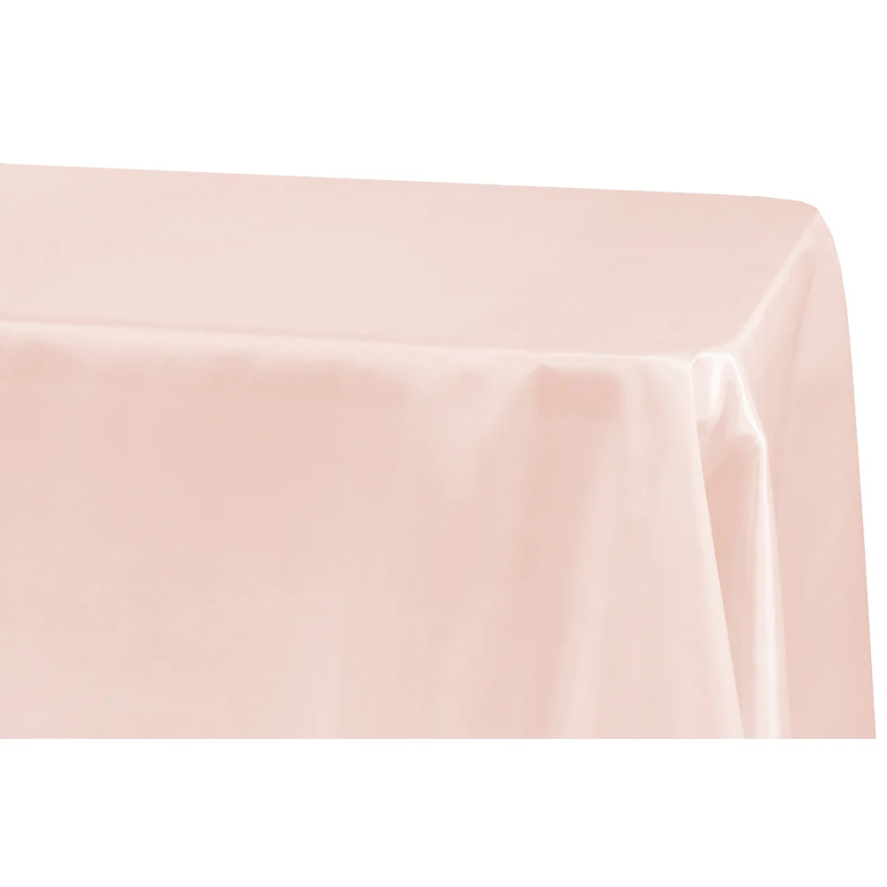 Taffeta Tablecloth 90"x156" Rectangular - Blush - Image 2