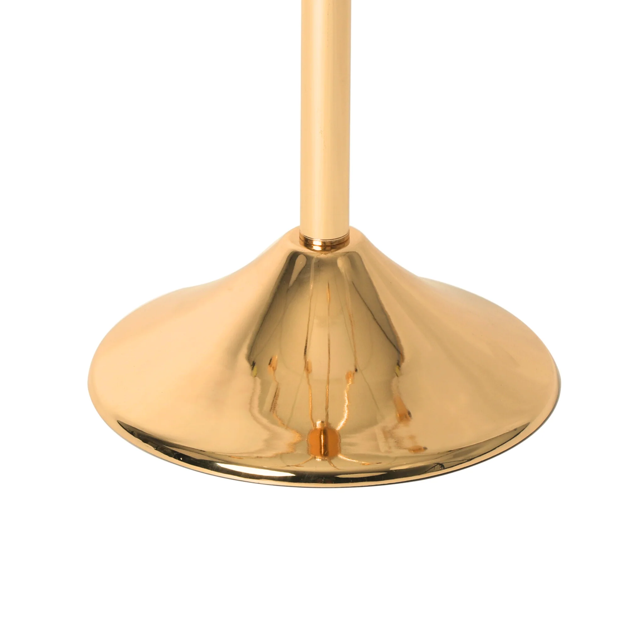 Tall Candelabra with Tube Vase Centerpiece Stand - Gold - Image 8