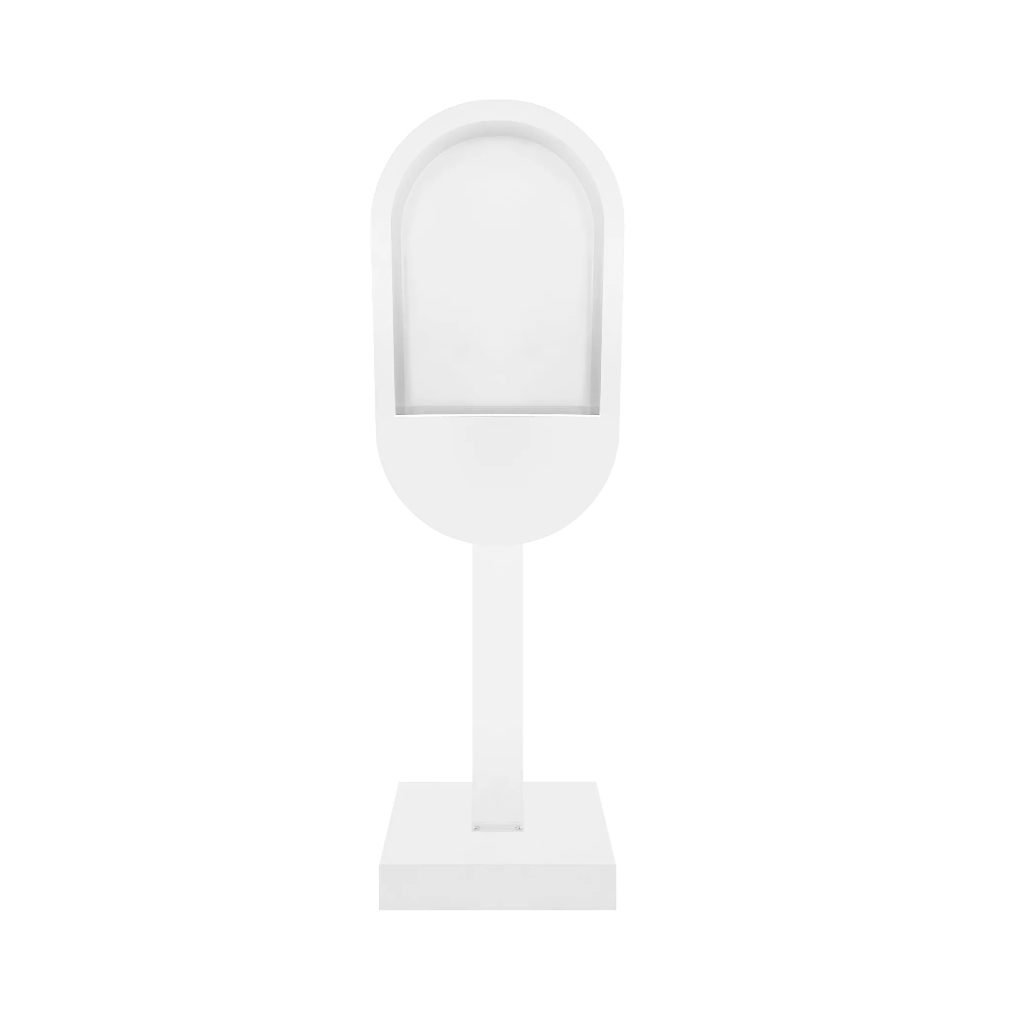Telephone/Guestbook Booth Prop Display Stand - White - Image 2