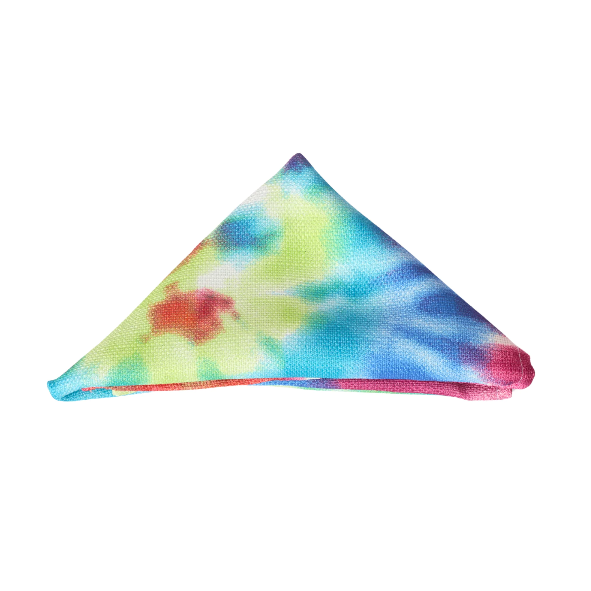Tie-Dye Polyester 20"x20" Linen Napkin (5pc/pk) - Image 3