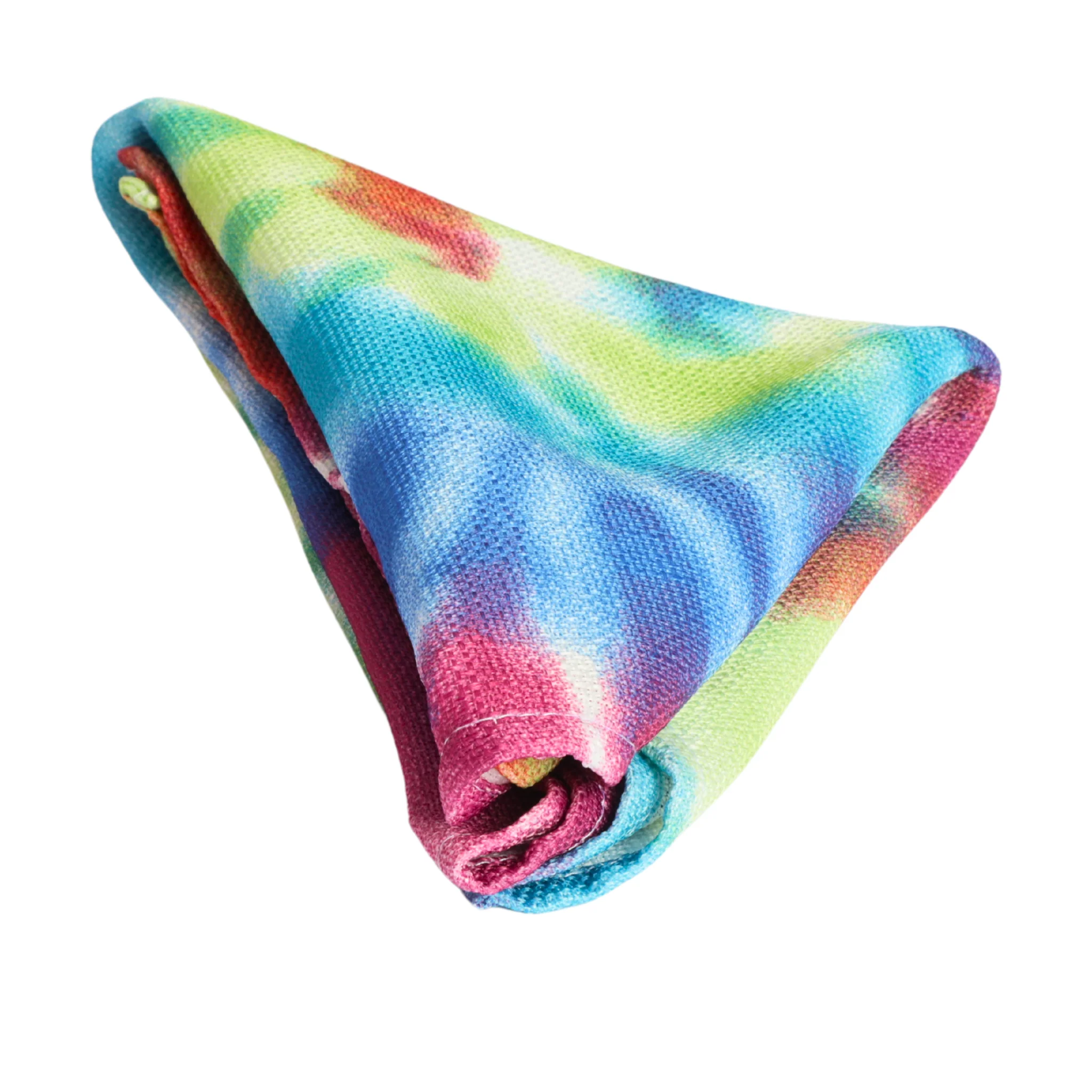 Tie-Dye Polyester 20"x20" Linen Napkin (5pc/pk) - Image 6