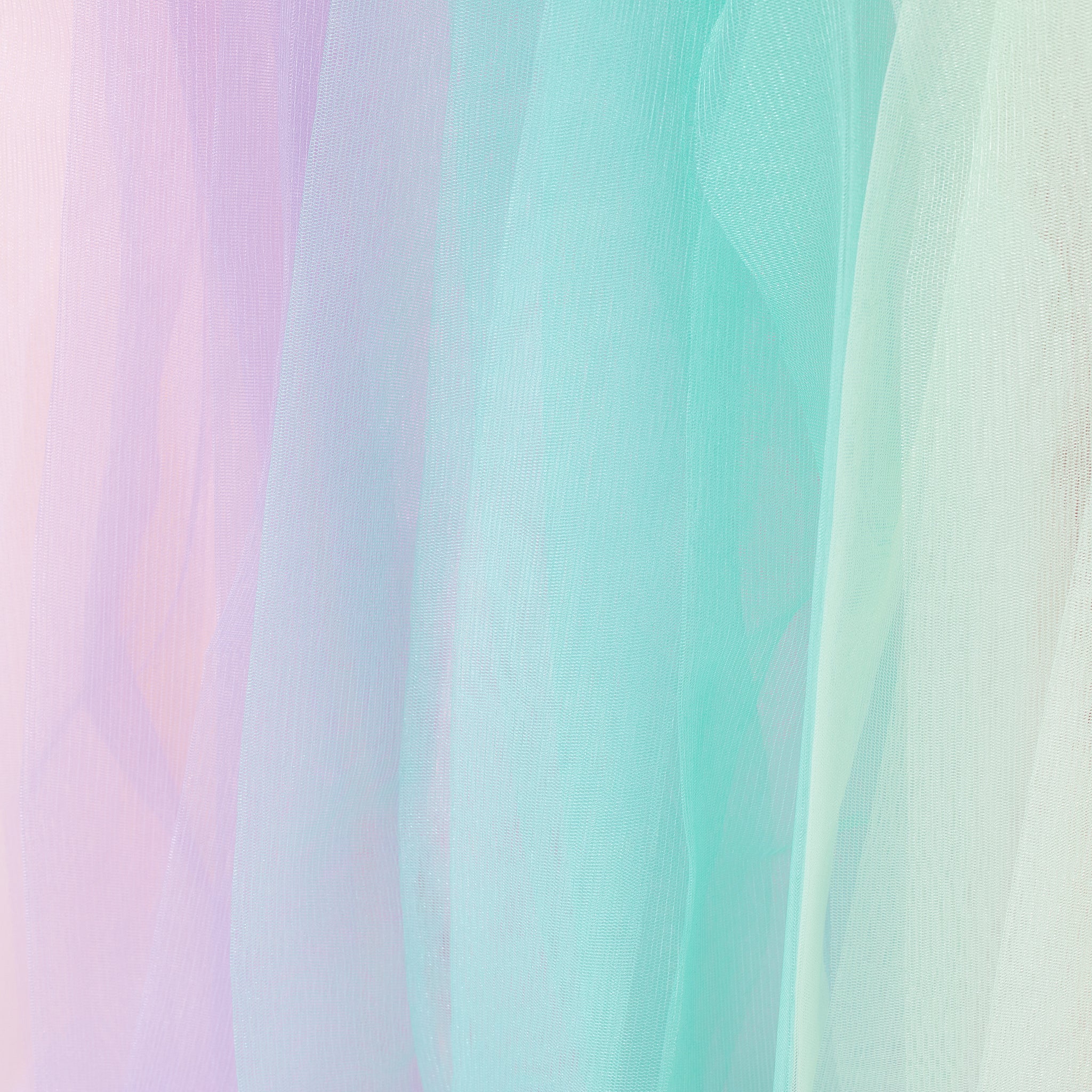 Tulle Tutu 17ft Table Skirt - Pastel Rainbow - Image 3