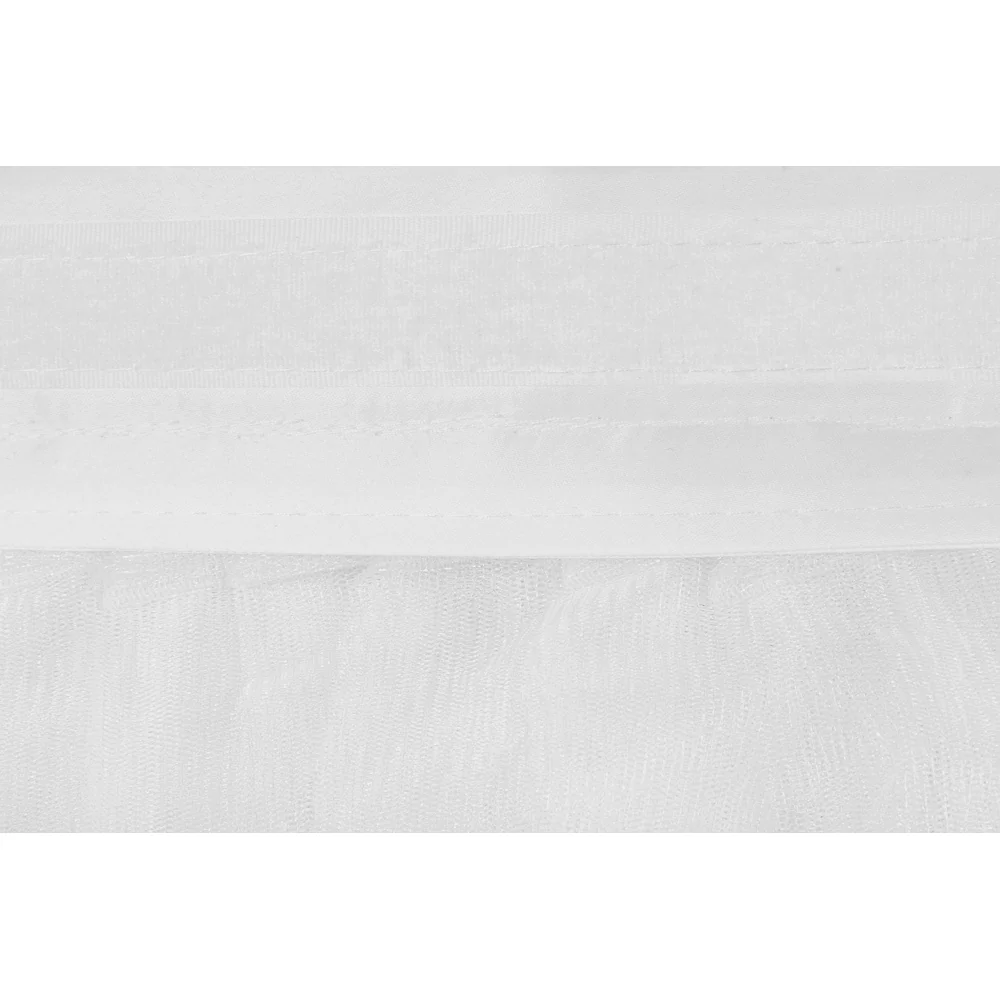 Tulle Tutu 17ft Table Skirt - White - Image 5