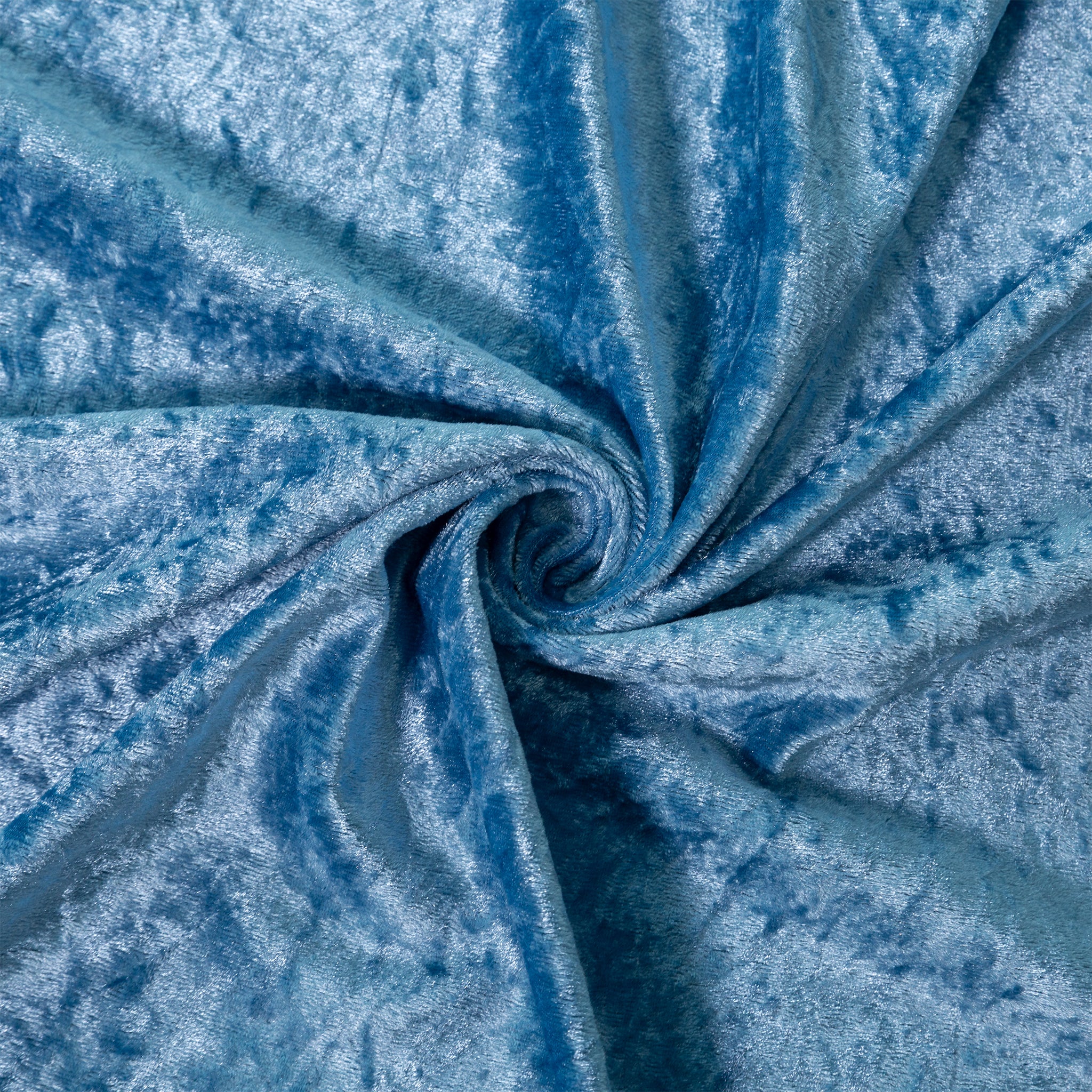 Velvet 132" Round Tablecloth - Steele Blue