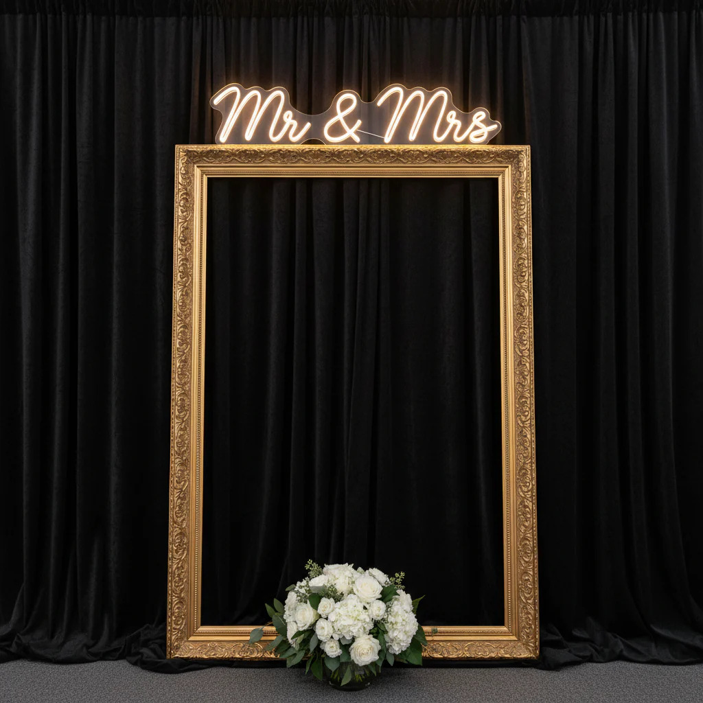 Velvet 18ft H x 52" W Drape/Backdrop Curtain Panel - Black - Image 3
