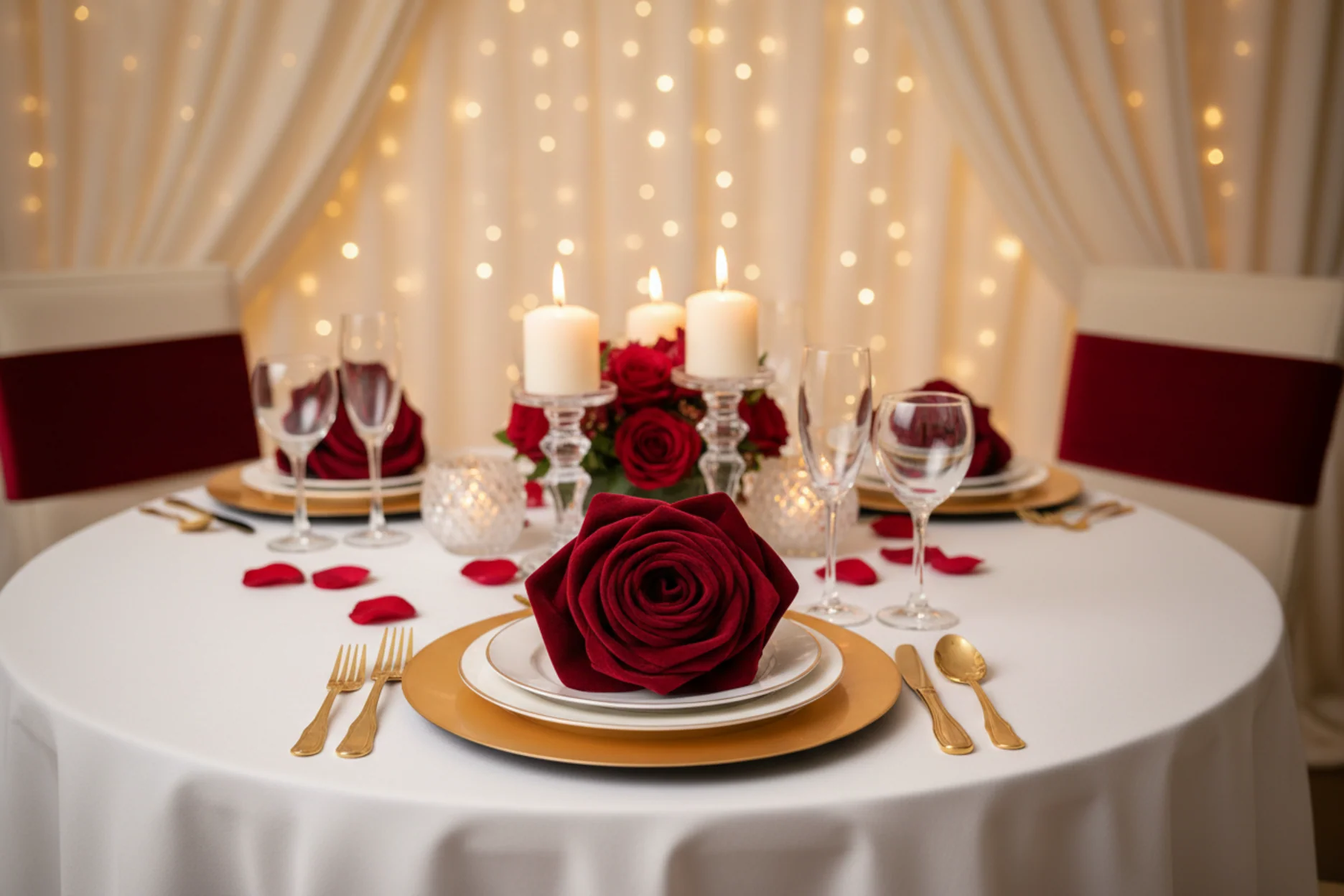 Velvet 20"x20" Linen Napkin - Cabernet - Image 4