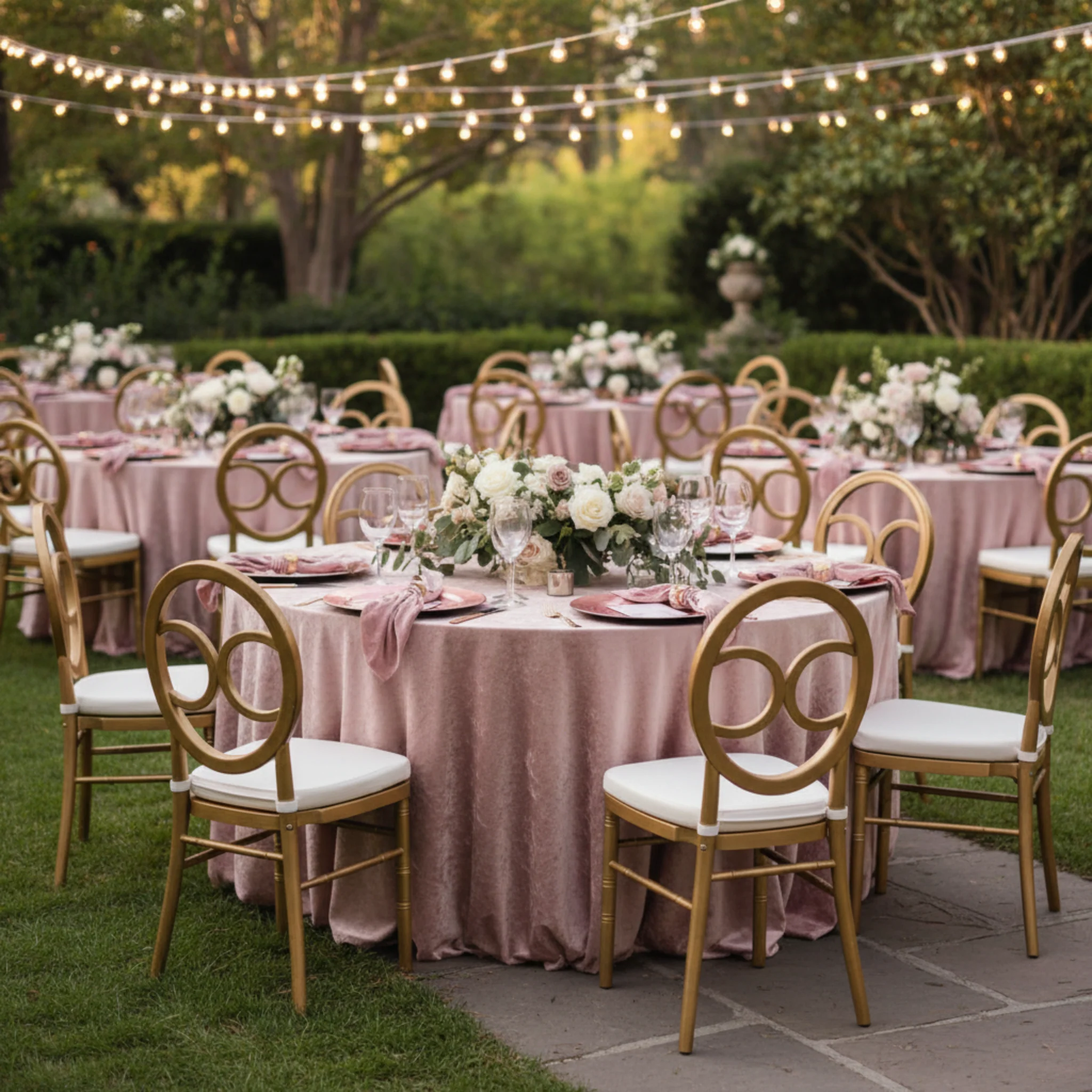 Velvet 20"x20" Linen Napkin - Dusty Rose/Mauve - Image 3