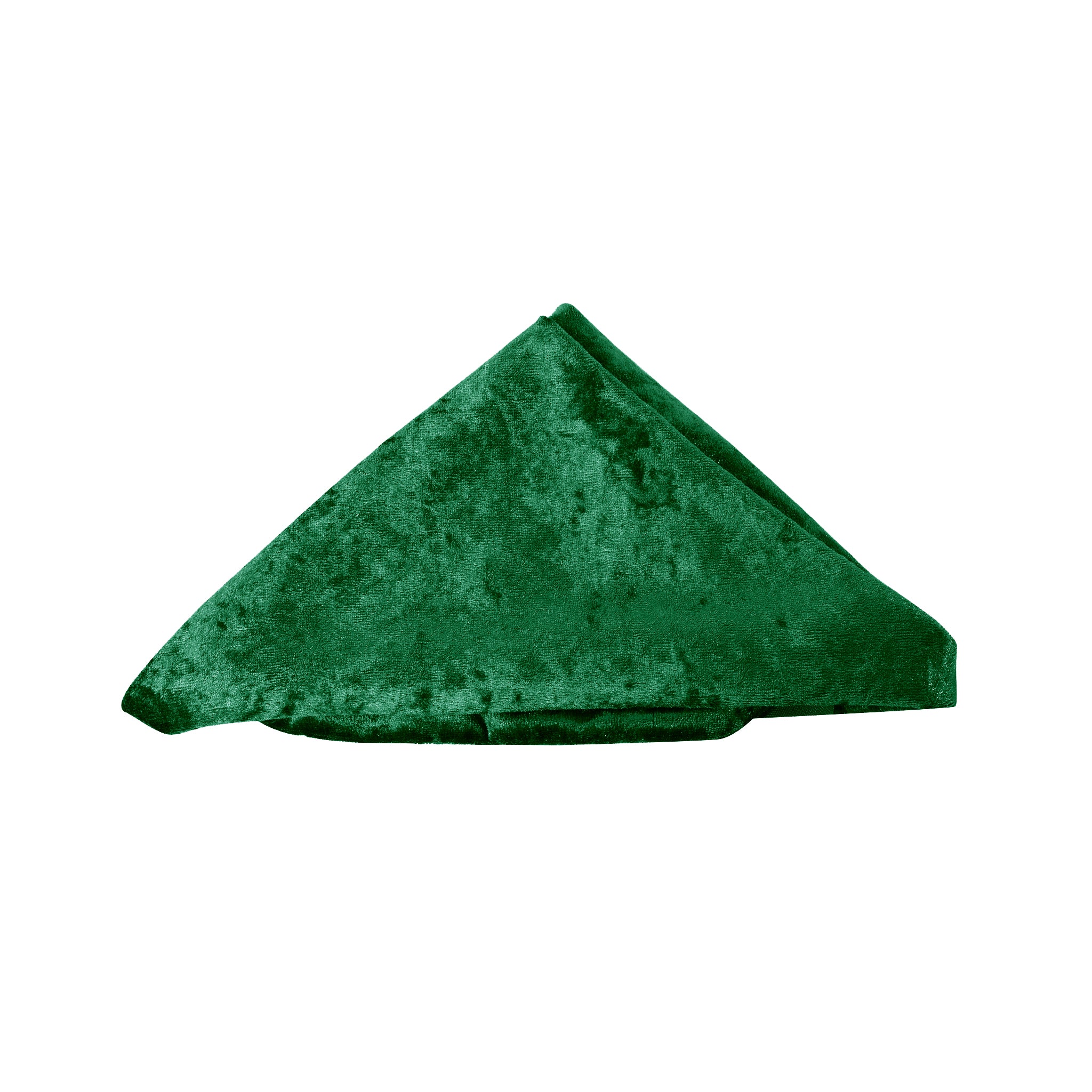 Velvet 20"x20" Linen Napkin - Forest Green