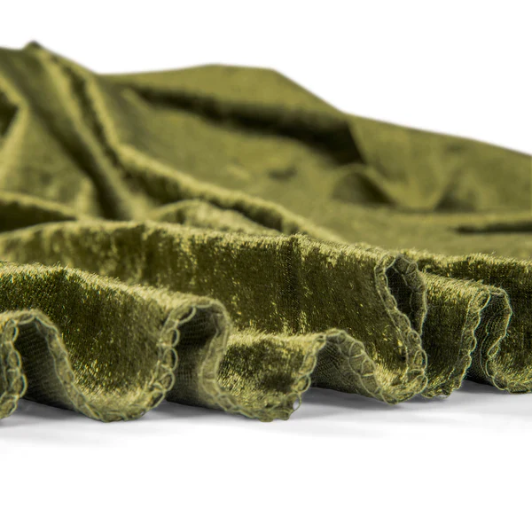 Velvet 20"x20" Linen Napkin - Olive Green - Image 7