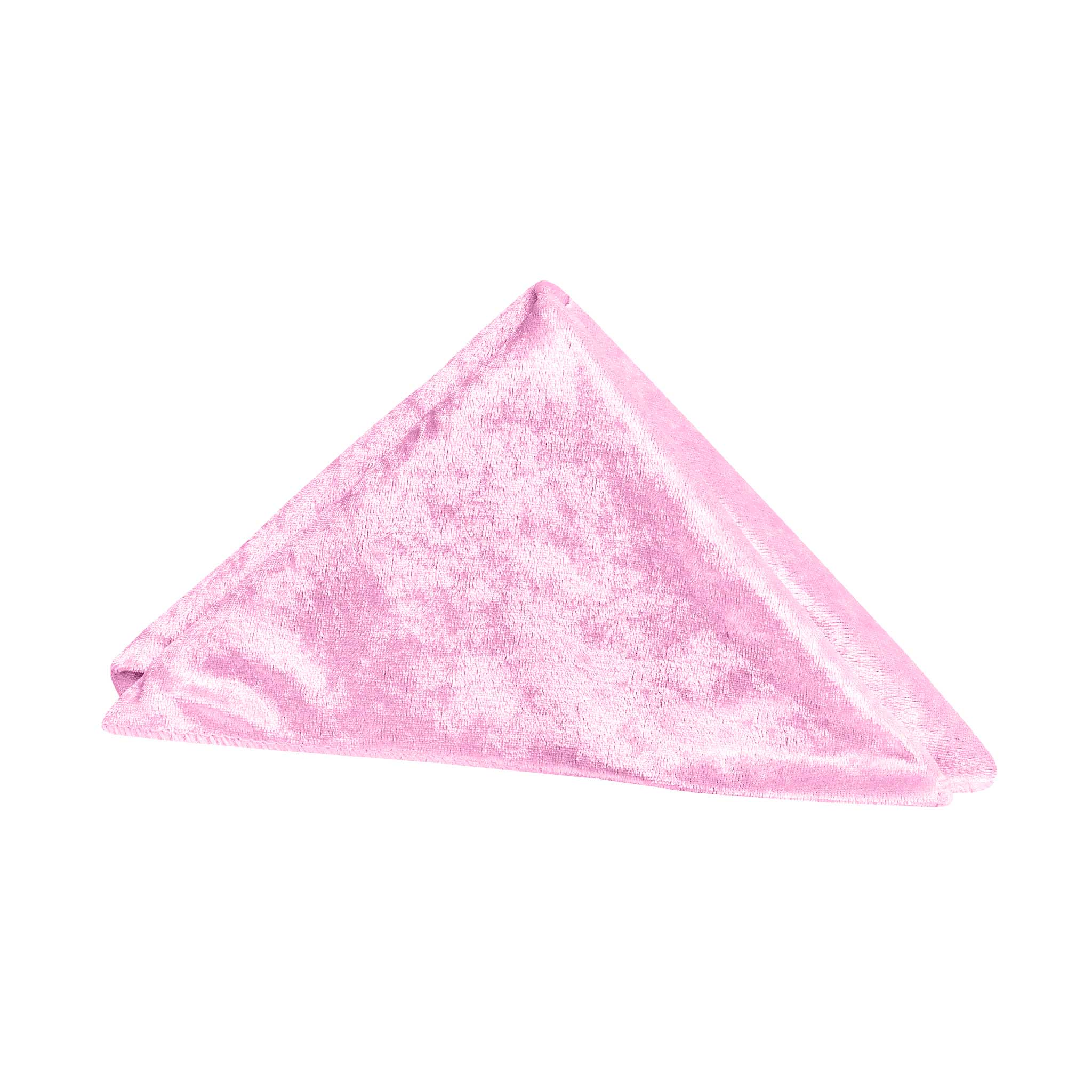 Velvet 20"x20" Linen Napkin - Pink