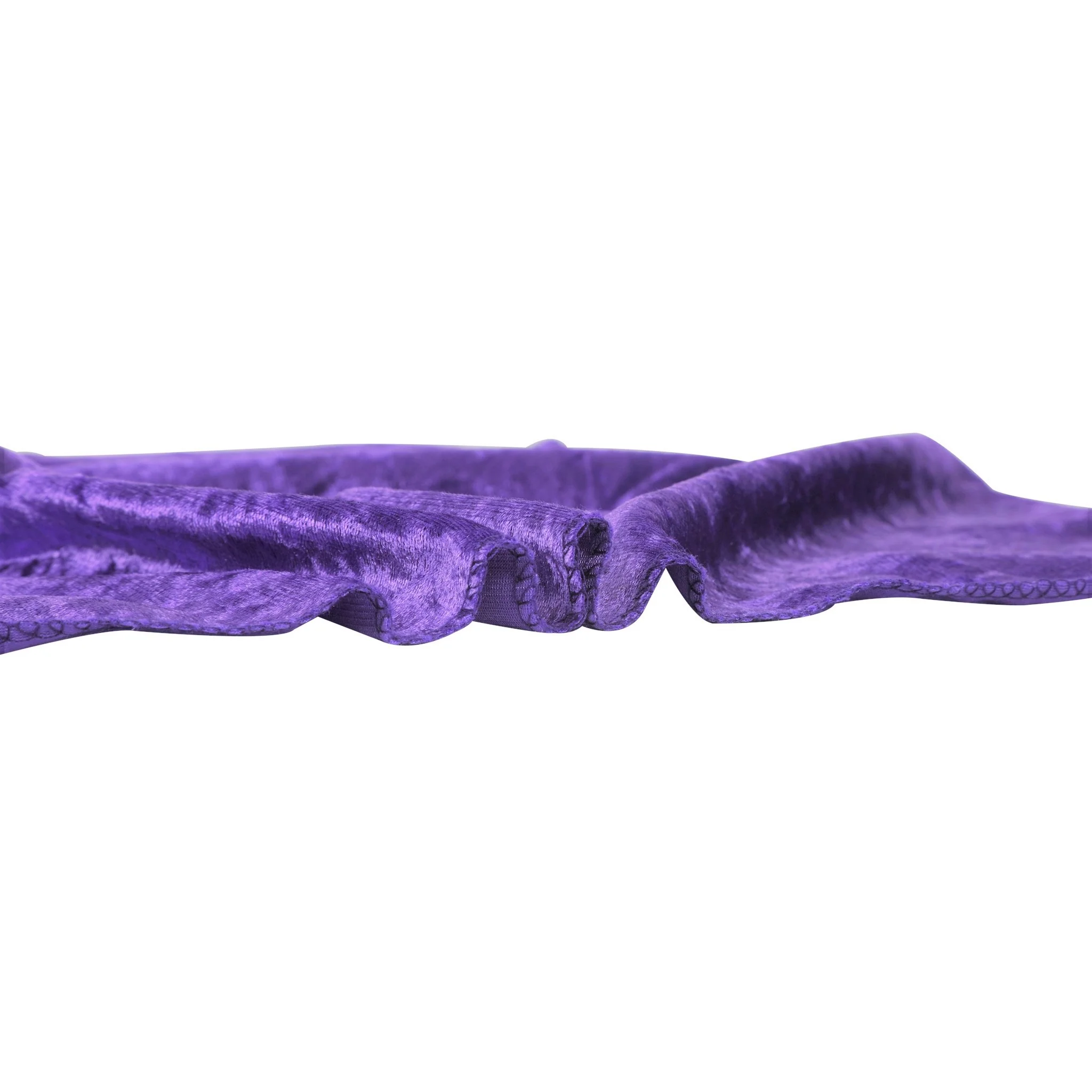Velvet 90"x156" Rectangular Tablecloth - Purple - Image 13