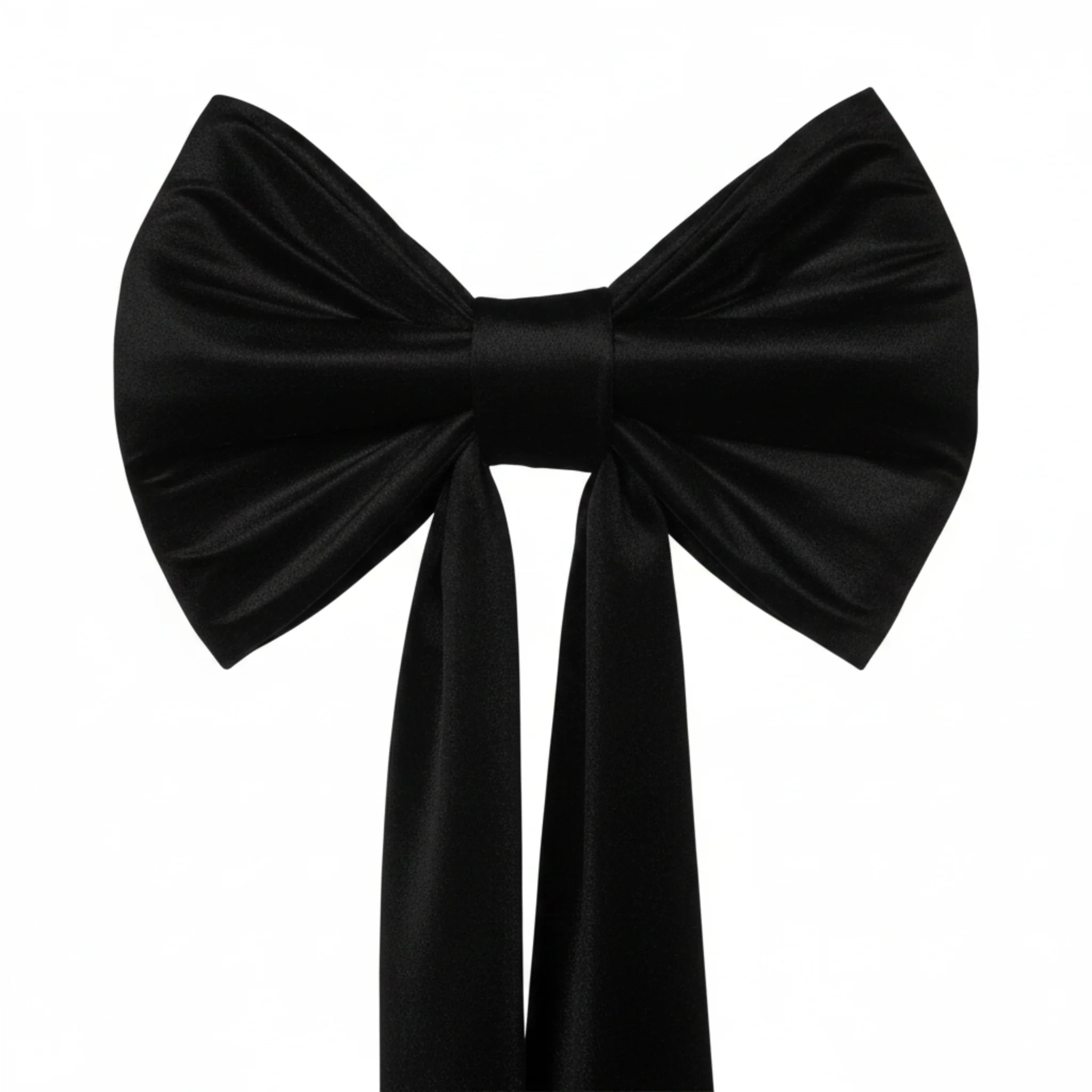 Velvet Giant Fabric Bow for Backdrop - Black - Image 4