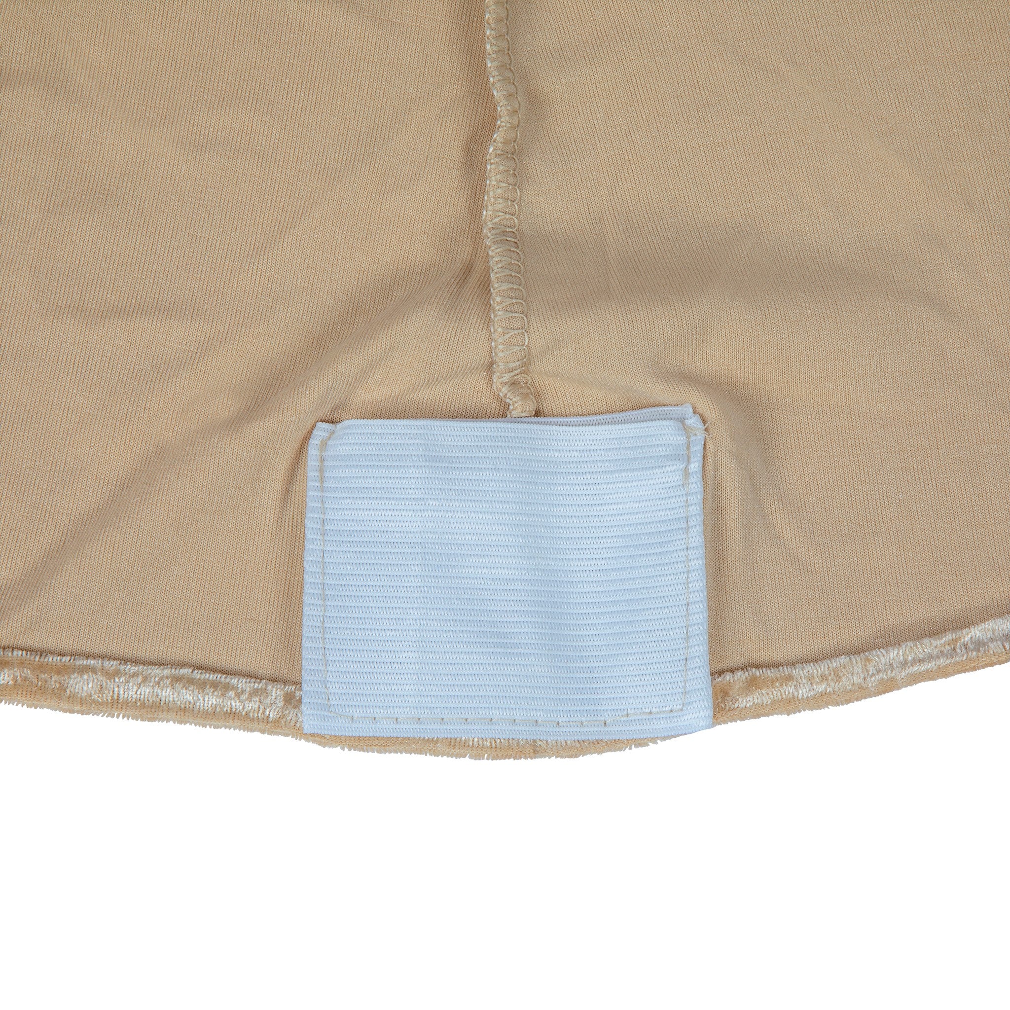 Velvet Spandex Cocktail Table Cover 32" Round - Champagne - Image 8