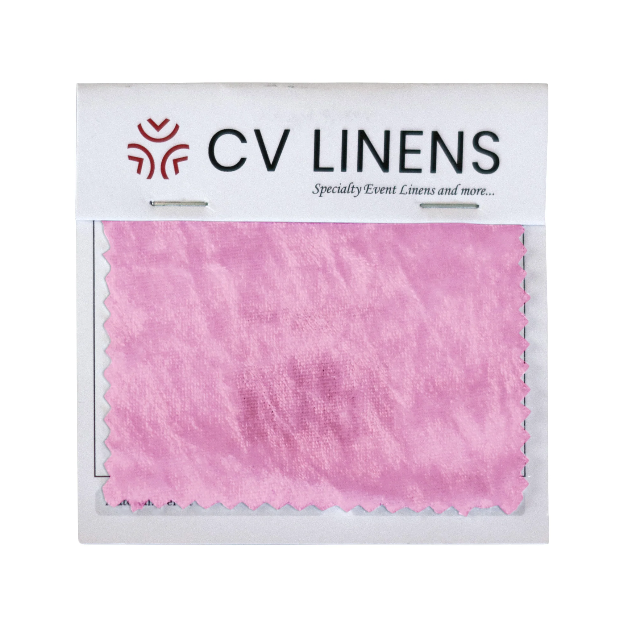 Velvet Swatch Card - Pink
