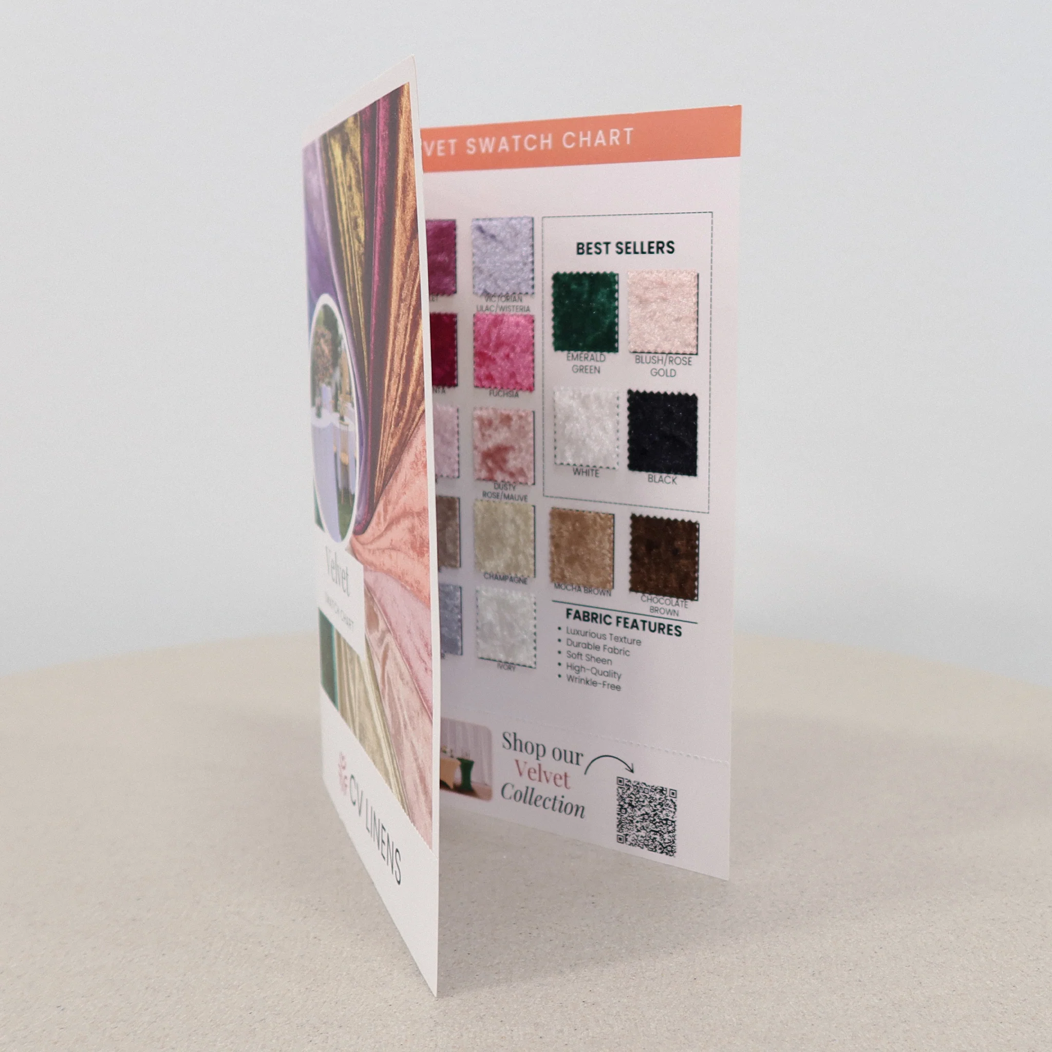 Velvet Swatch Chart - Image 2