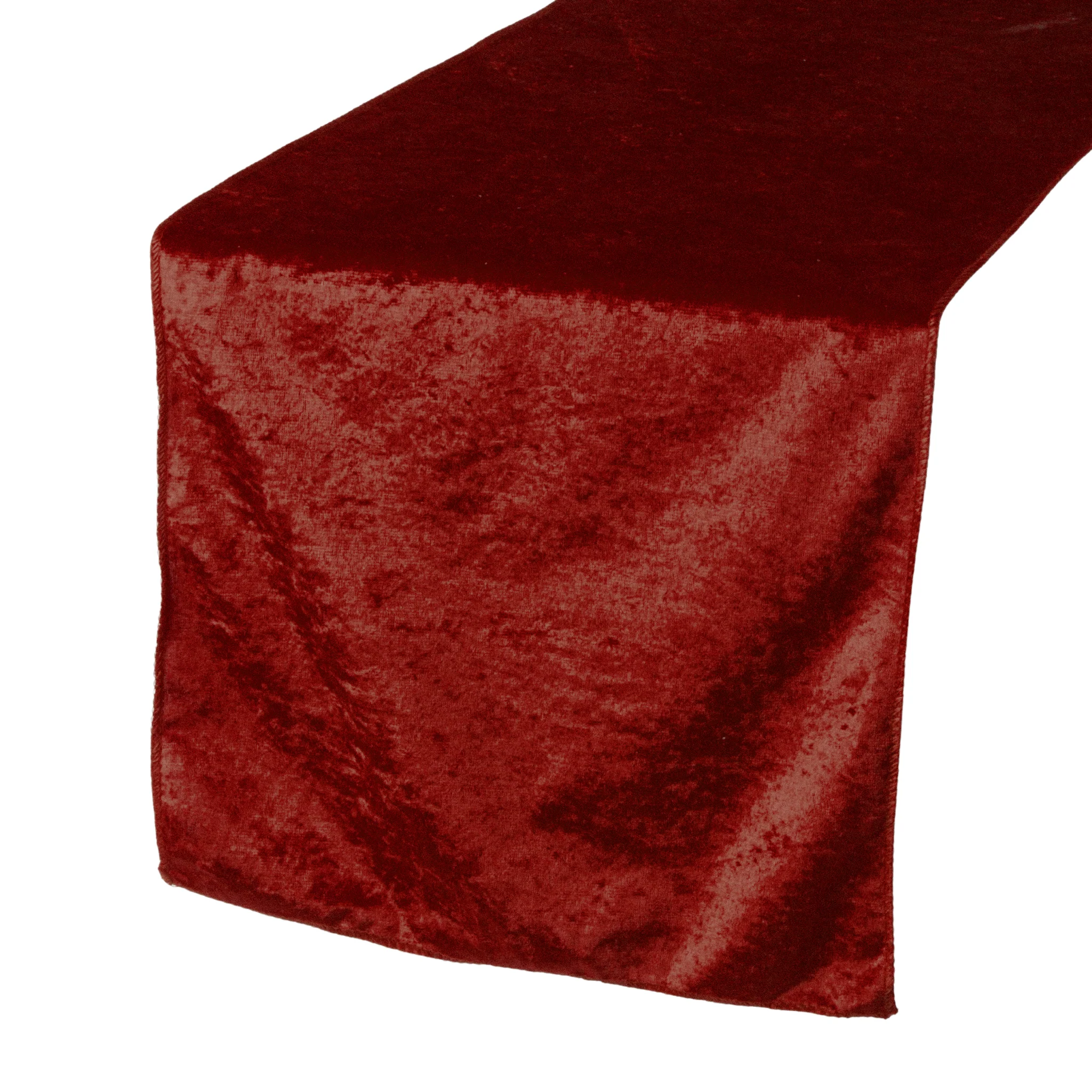 Velvet Table Runner - Apple Red - Image 3