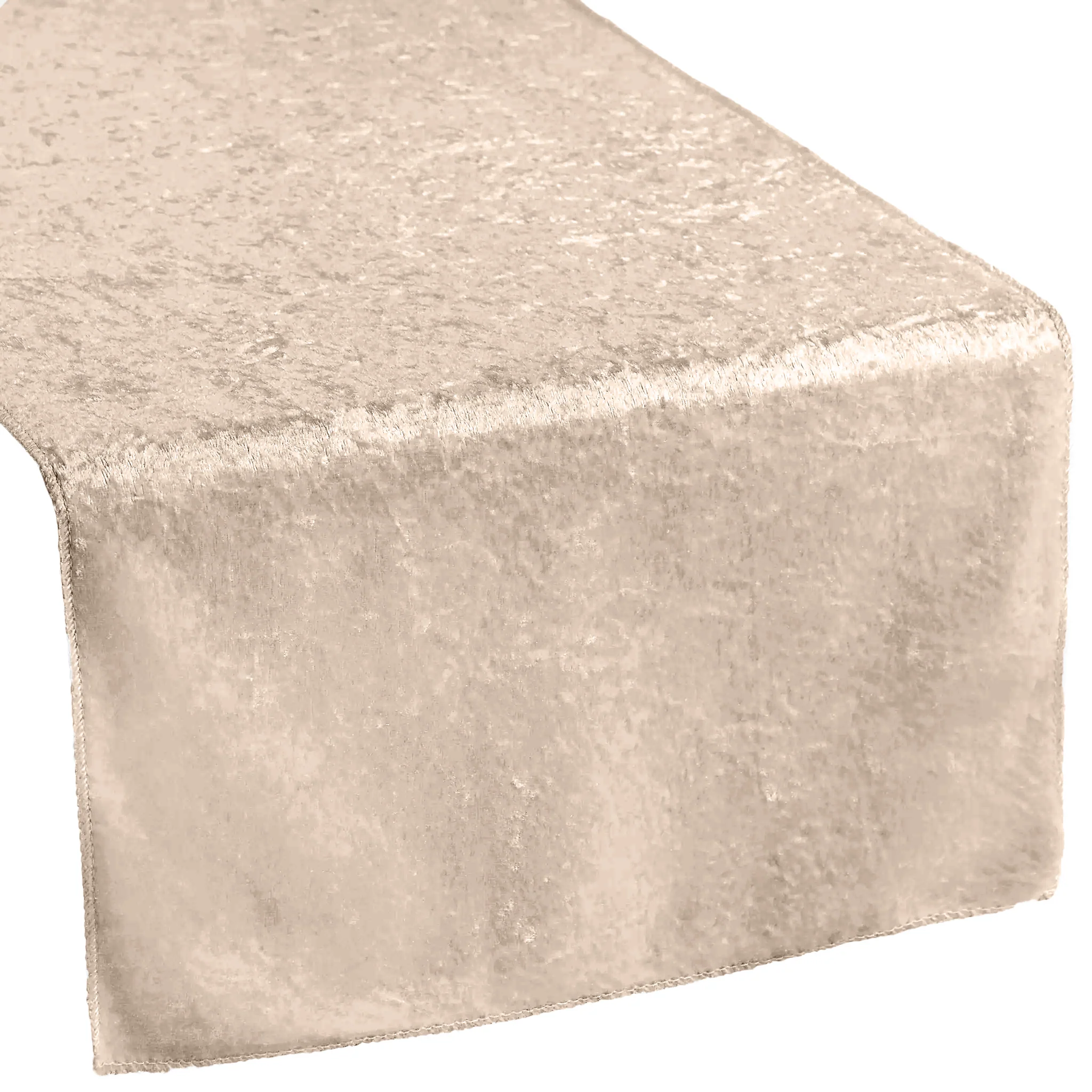 Velvet Table Runner - Beige