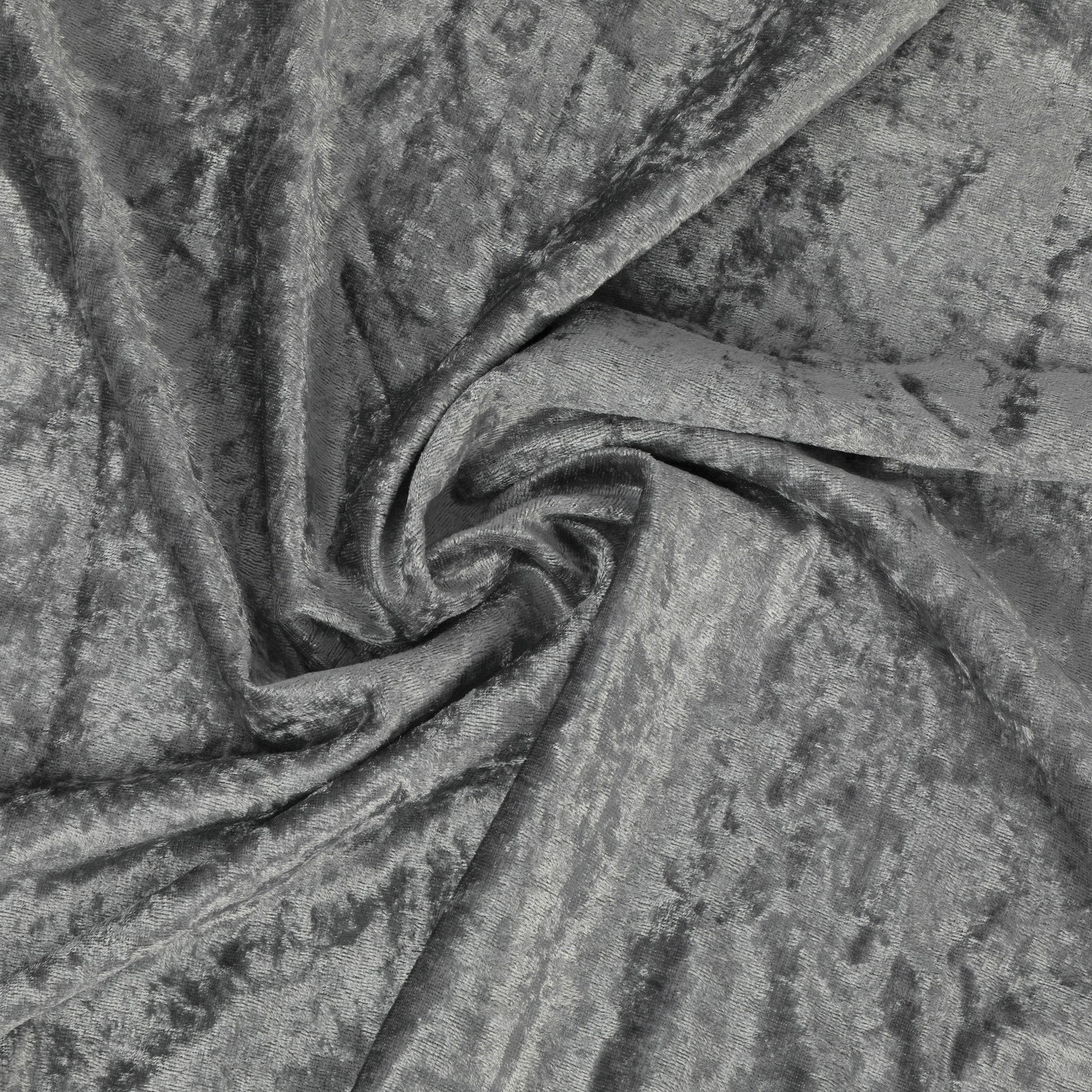 Velvet Table Runner - Charcoal - Image 3