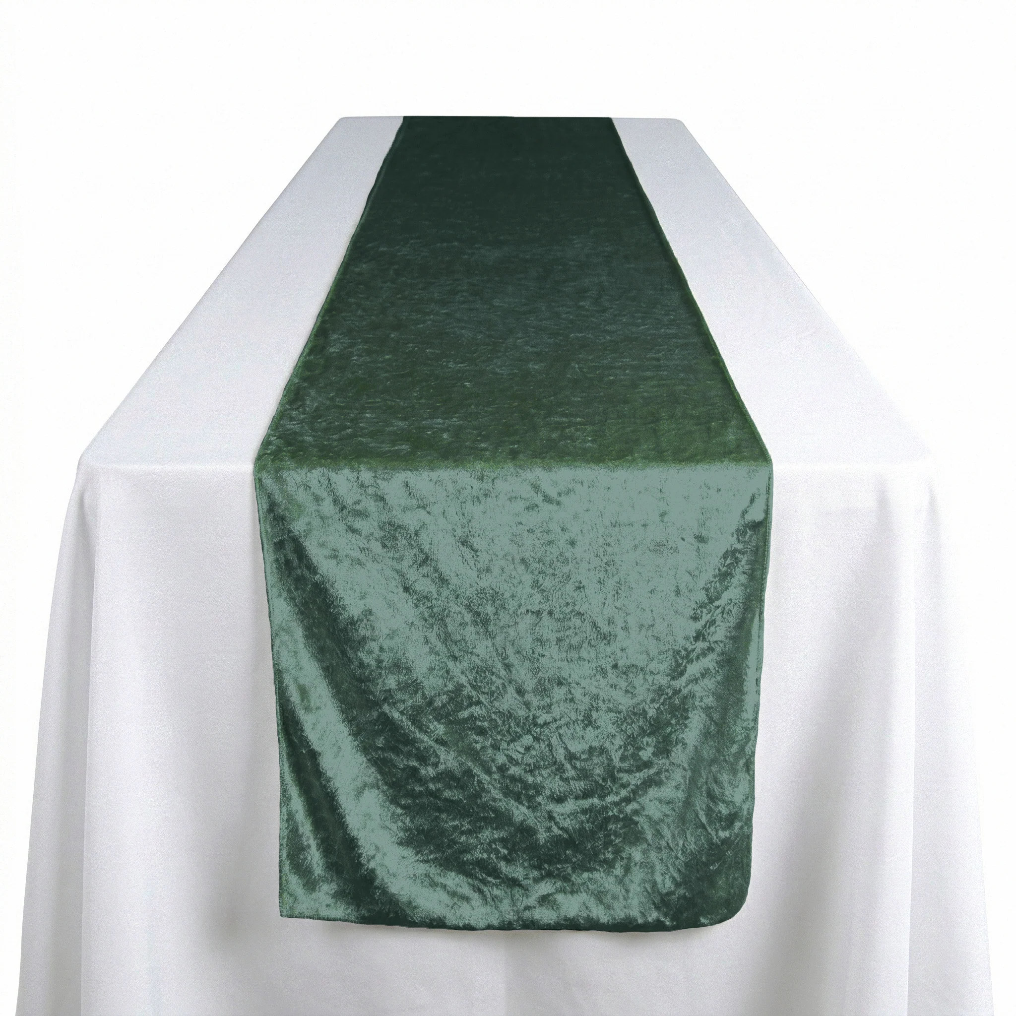 Velvet Table Runner - Eucalyptus - Image 3
