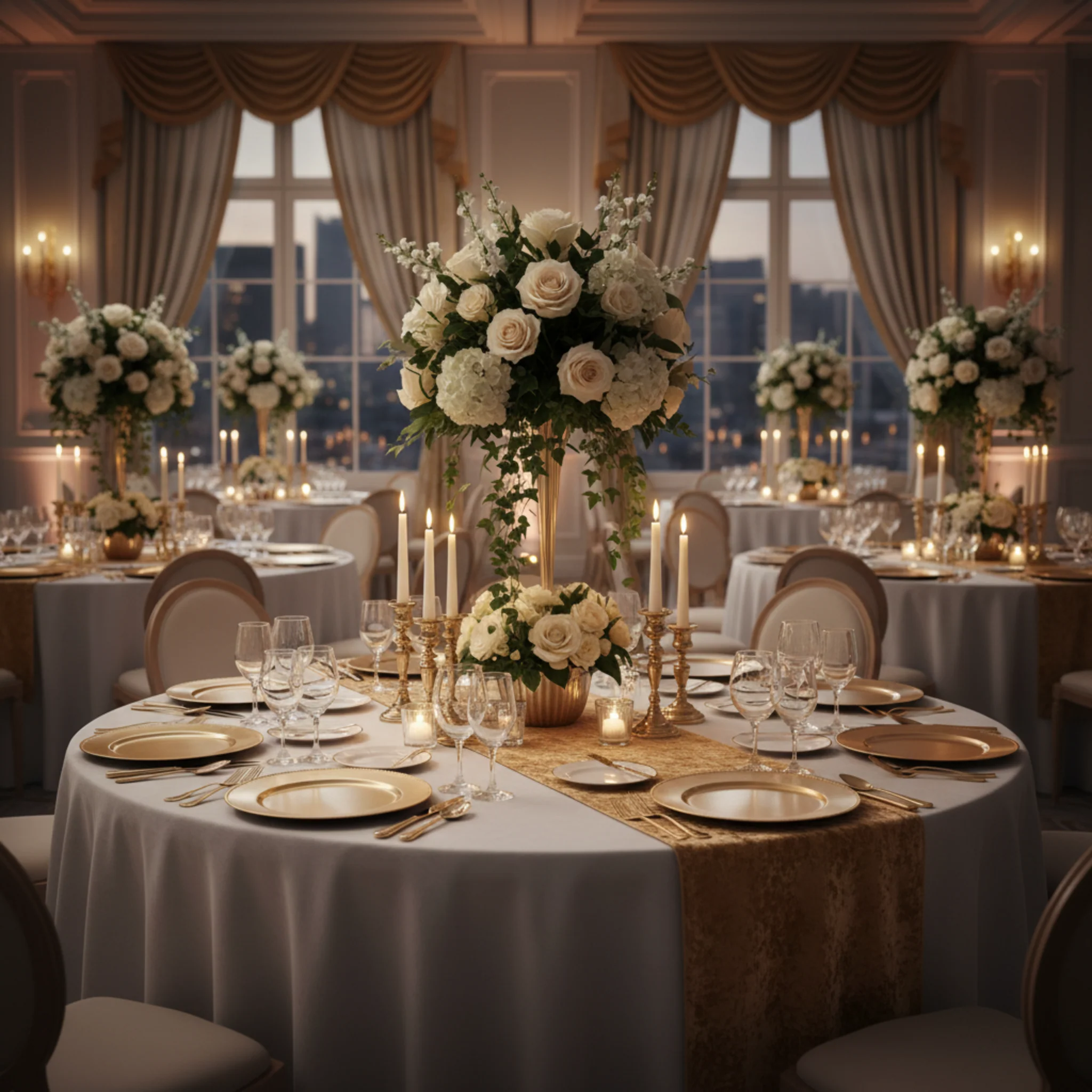 Velvet Table Runner - Mustard Gold - Image 3