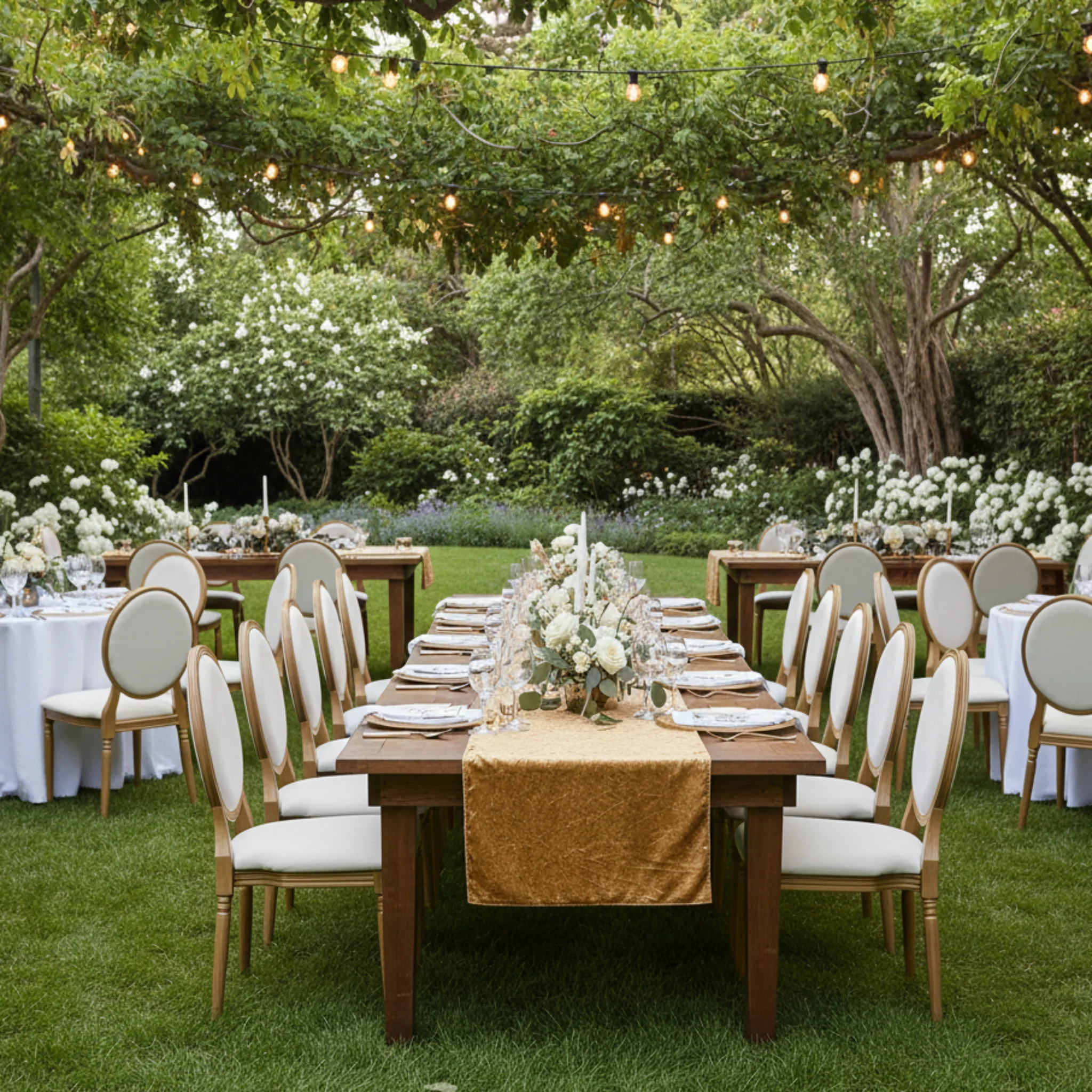 Velvet Table Runner - Mustard Gold - Image 4