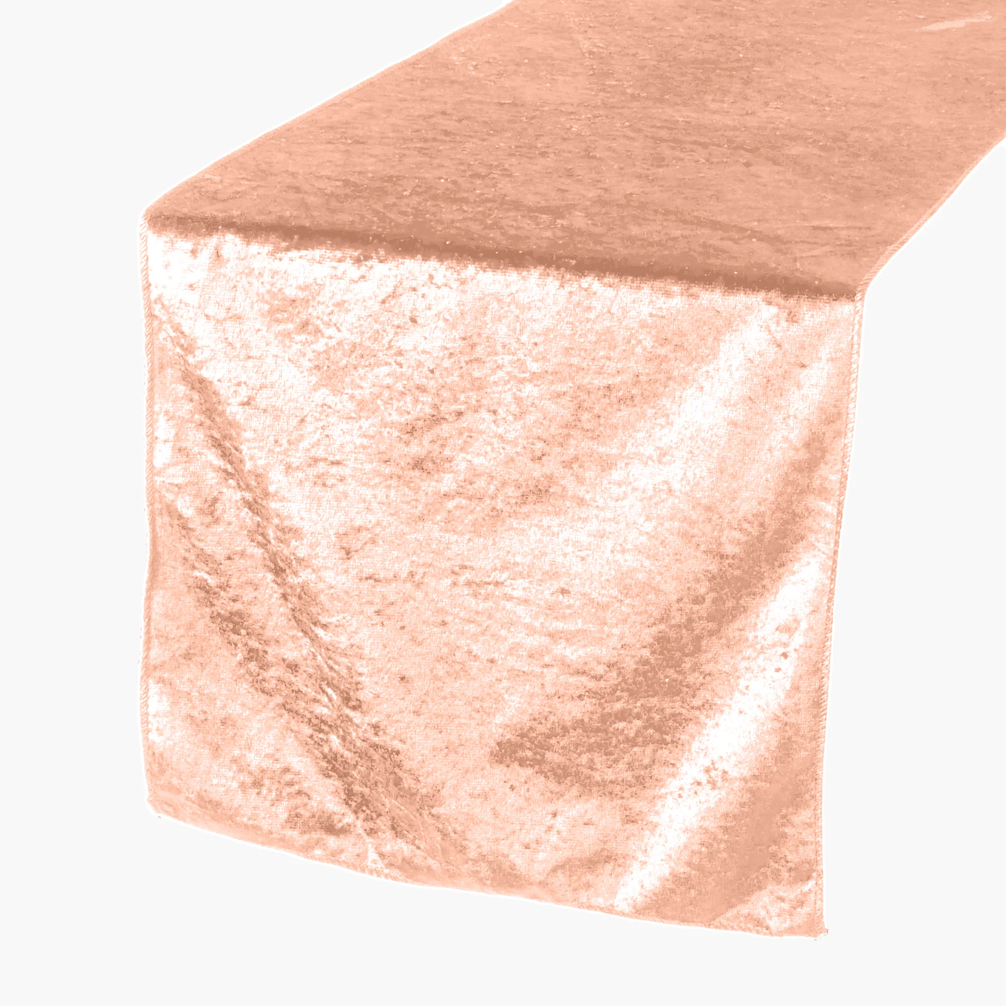 Velvet Table Runner - Peach - Image 4