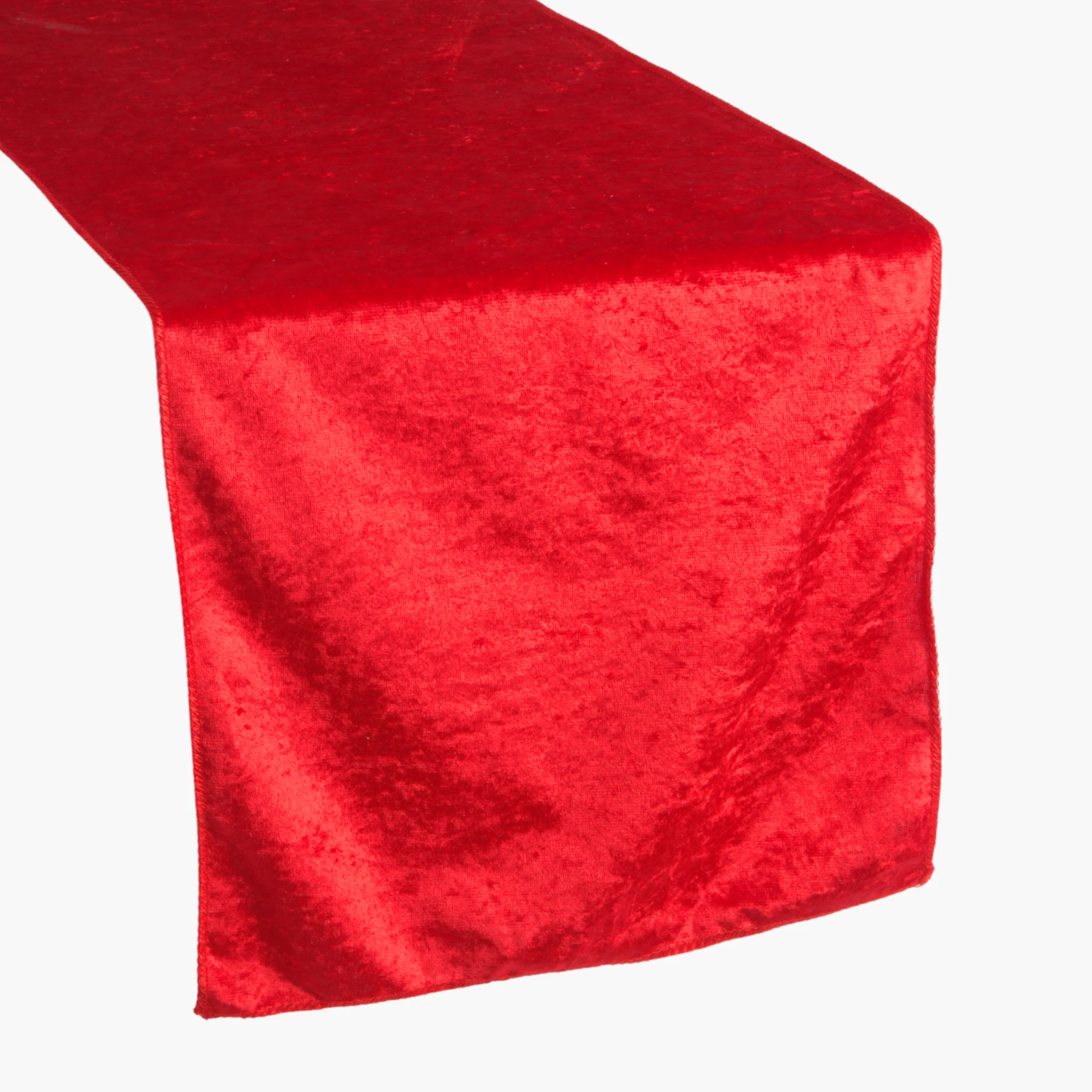 Velvet Table Runner - Red