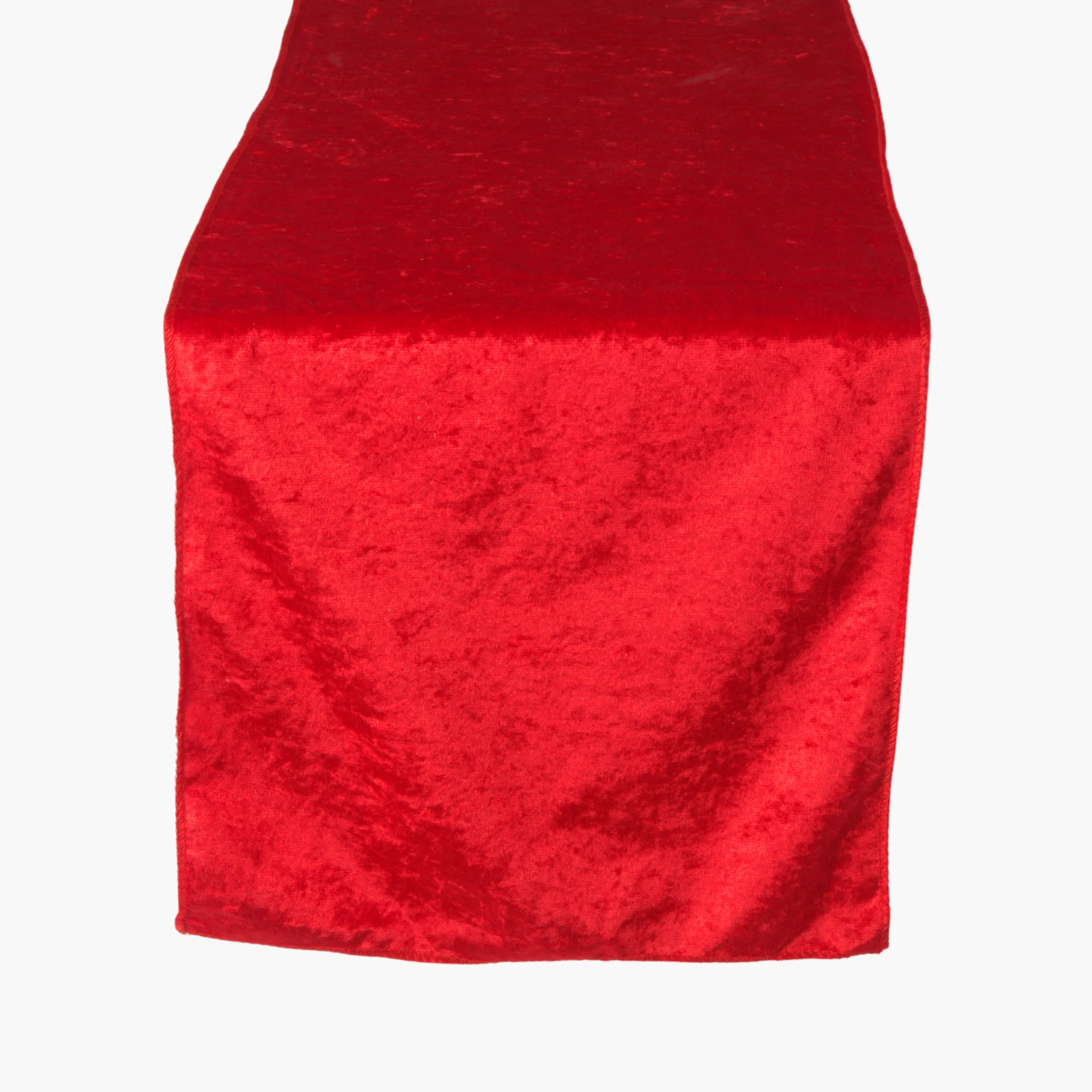 Velvet Table Runner - Red - Image 6